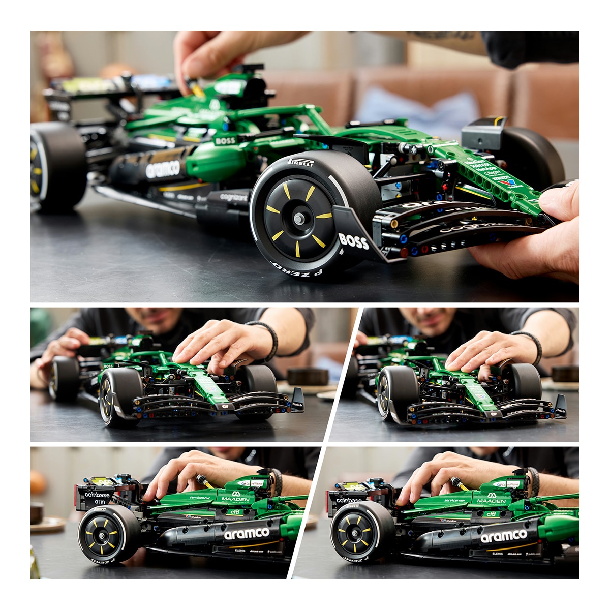 LEGO® Technic Carro de F1® Aston Martin Aramco AMR25 6