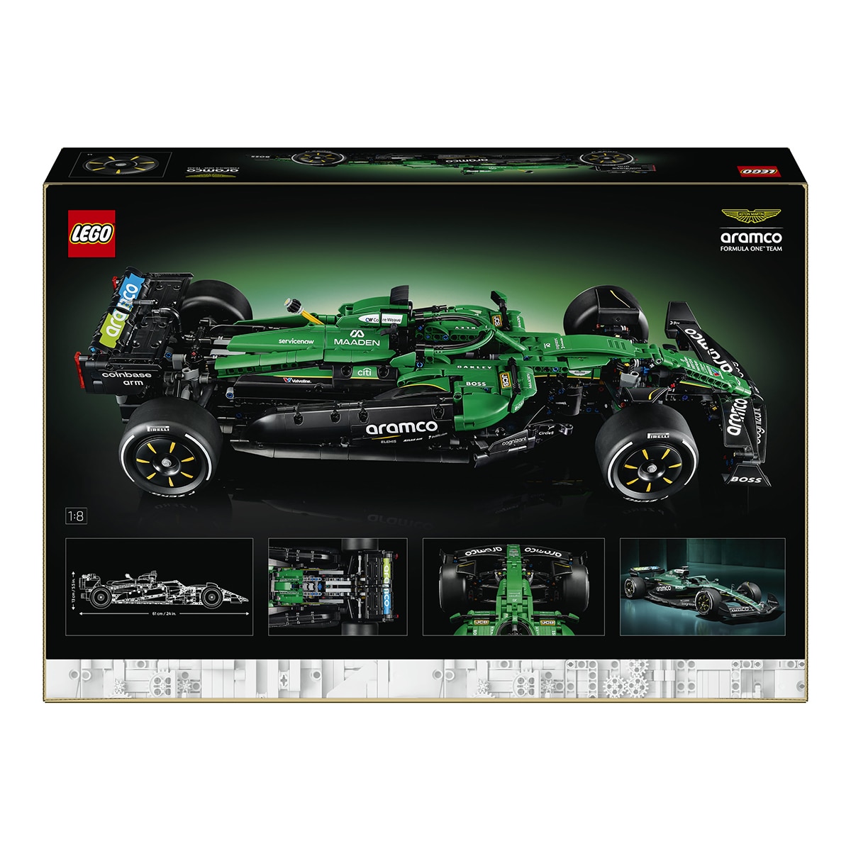 LEGO® Technic Carro de F1® Aston Martin Aramco AMR25 8