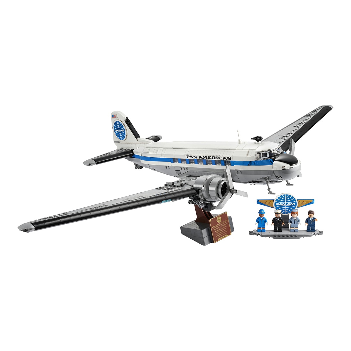 LEGO® Icons Avião Comercial Douglas™ DC-3™ PAN AM® 7
