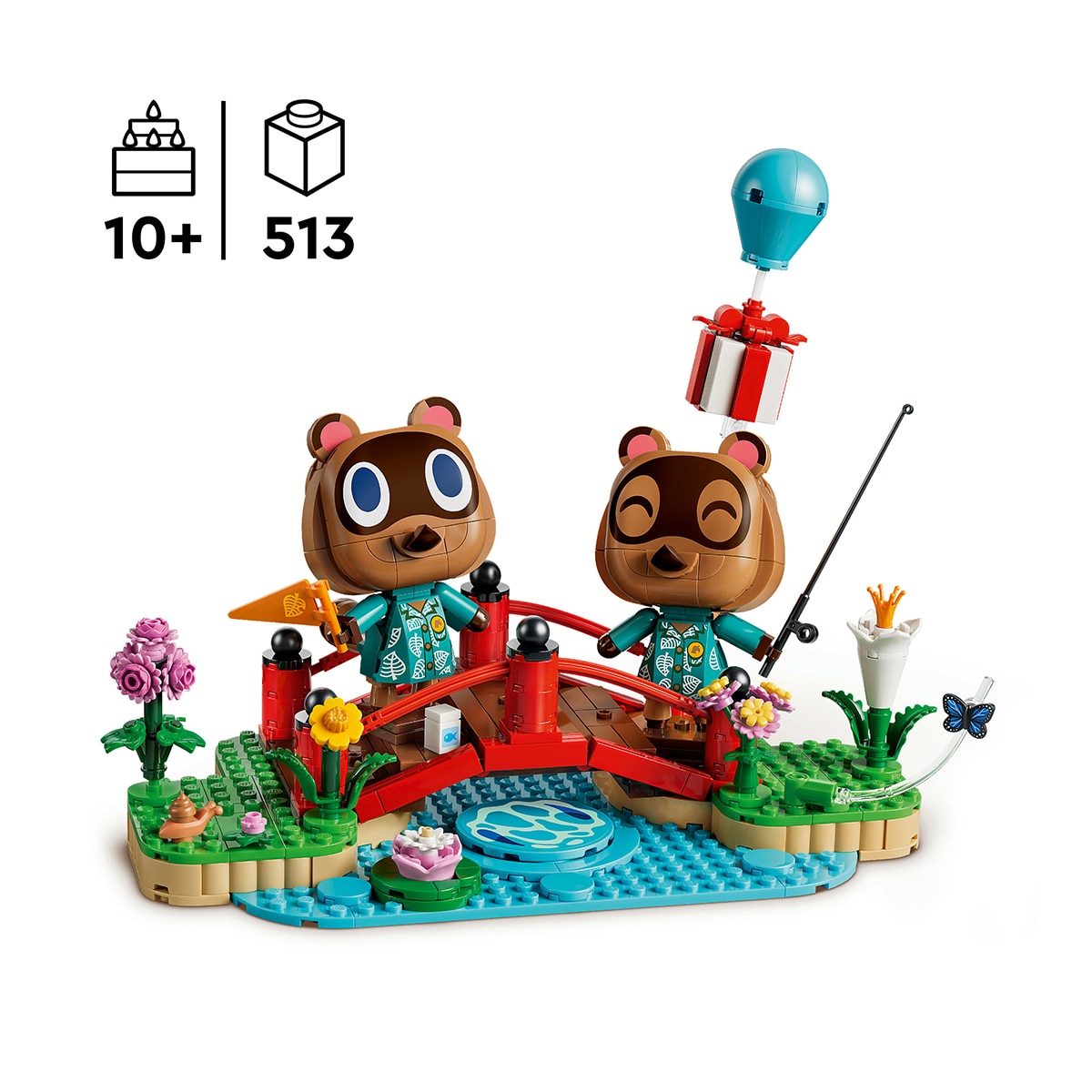 Dia de diversão do Timmy e do Tommy Lego Animal Crossing 3