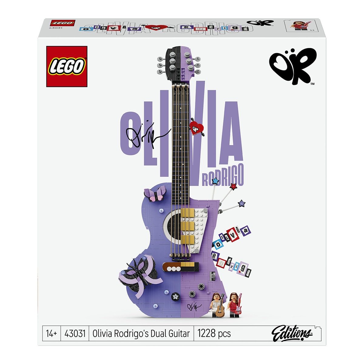 Imagem 0 de Guitarra Dupla da Olivia Rodrigo LEGO® Editions