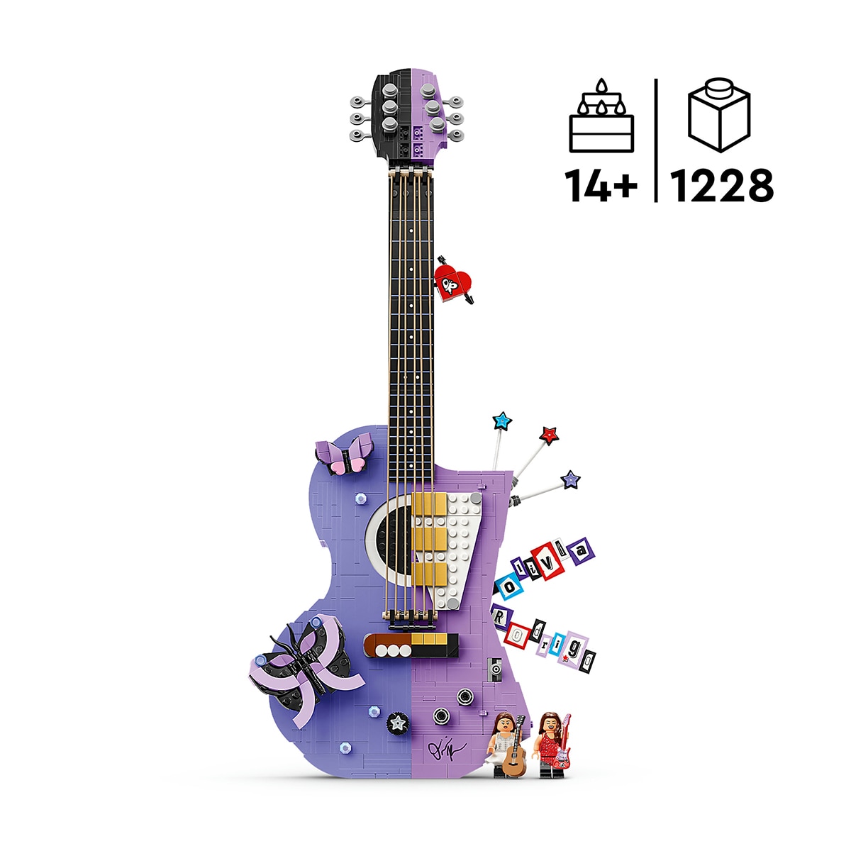 Guitarra Dupla da Olivia Rodrigo LEGO® Editions 3