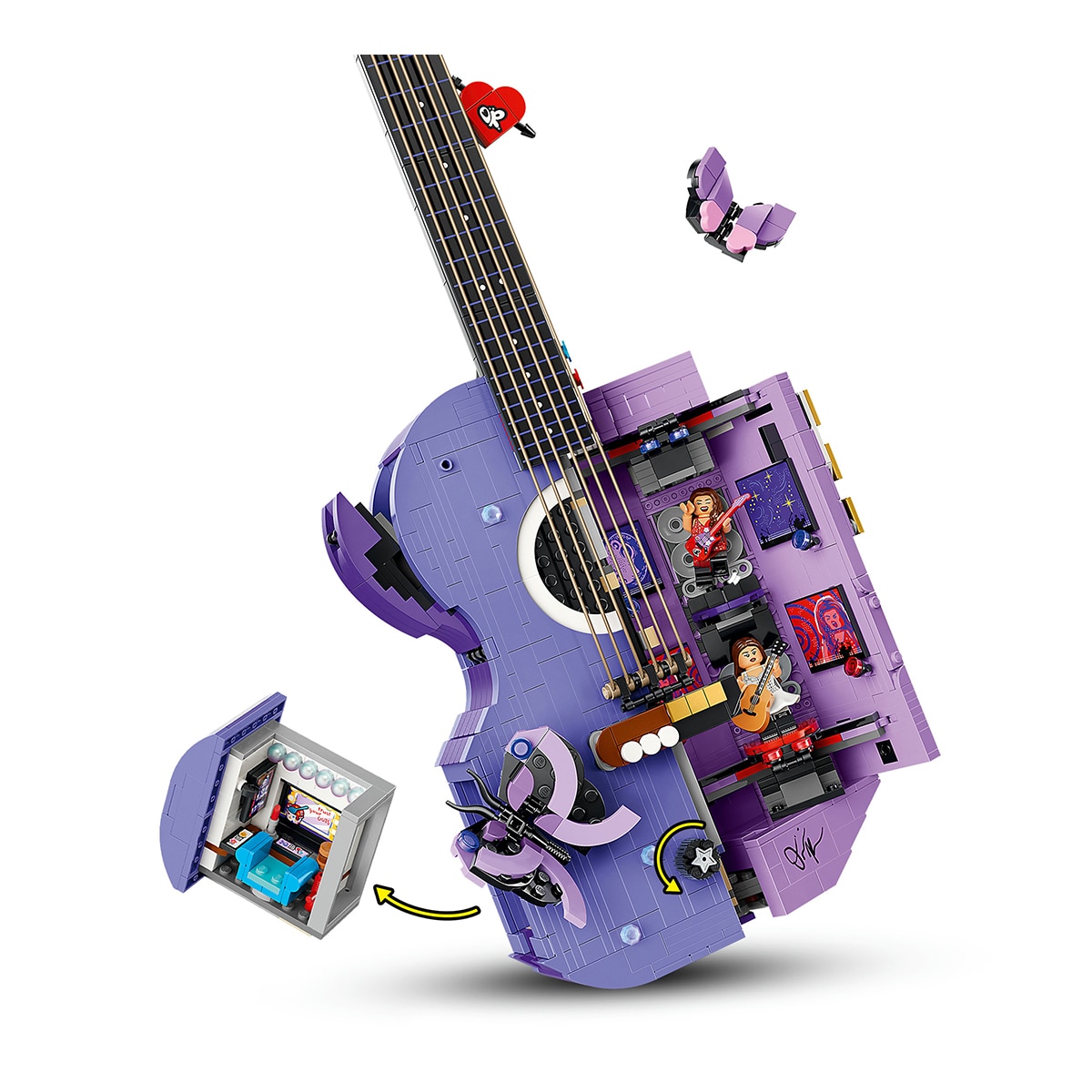 Guitarra Dupla da Olivia Rodrigo LEGO® Editions 4