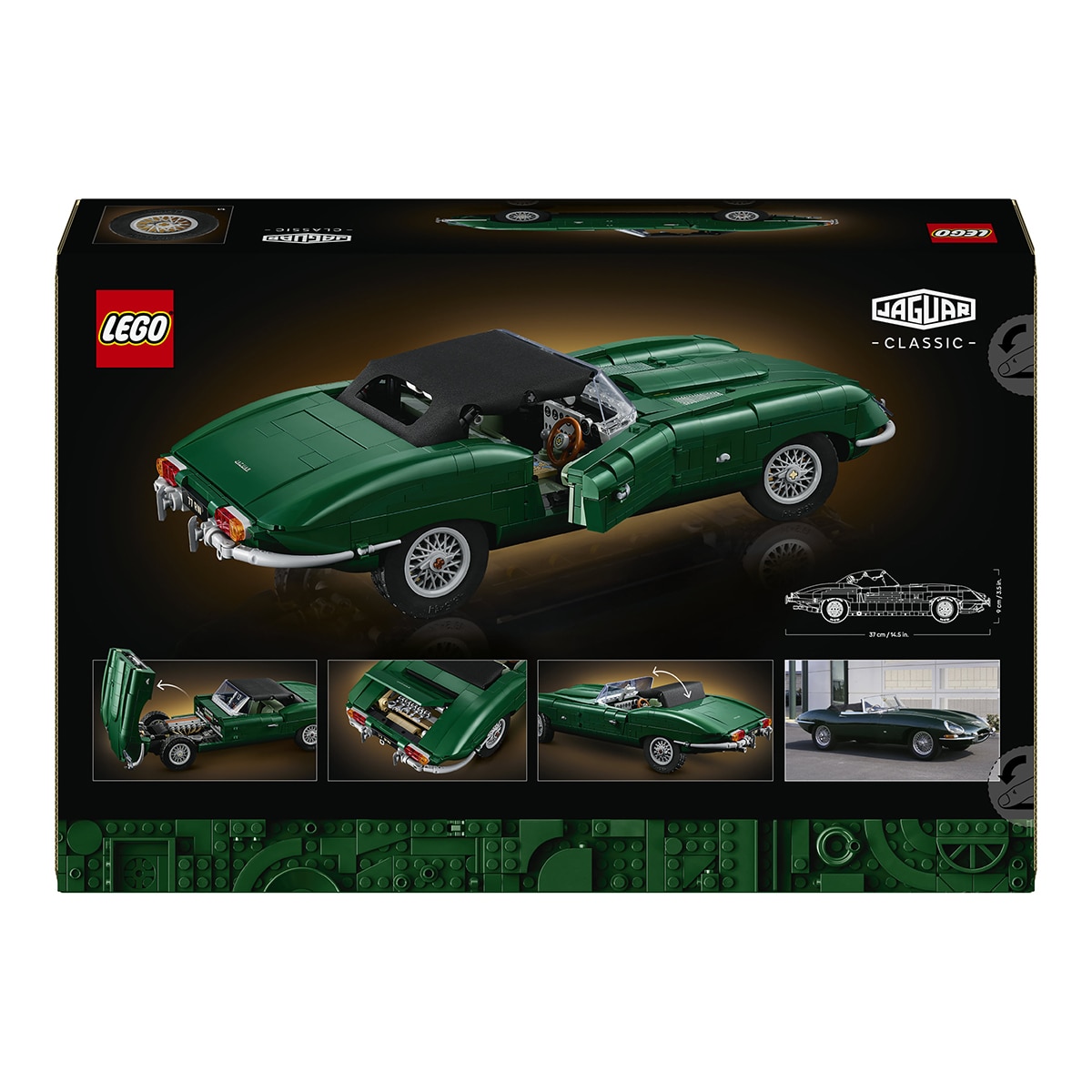 Jaguar E-Type LEGO® Icons 4