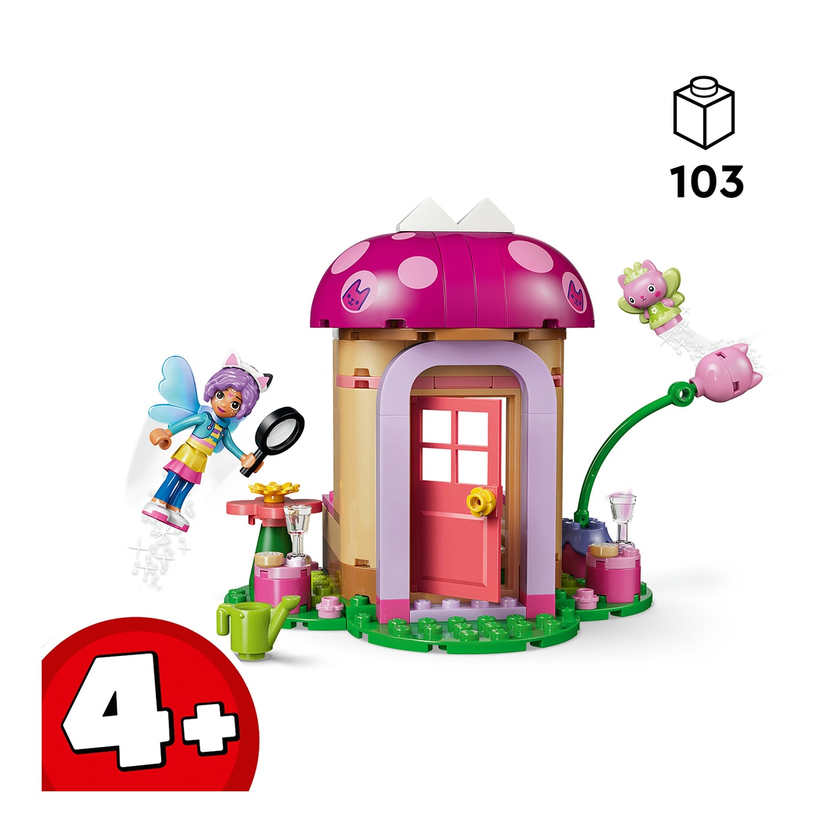 Casa no Jardim da Fadinha LEGO® Gabby’s Dollhouse 3