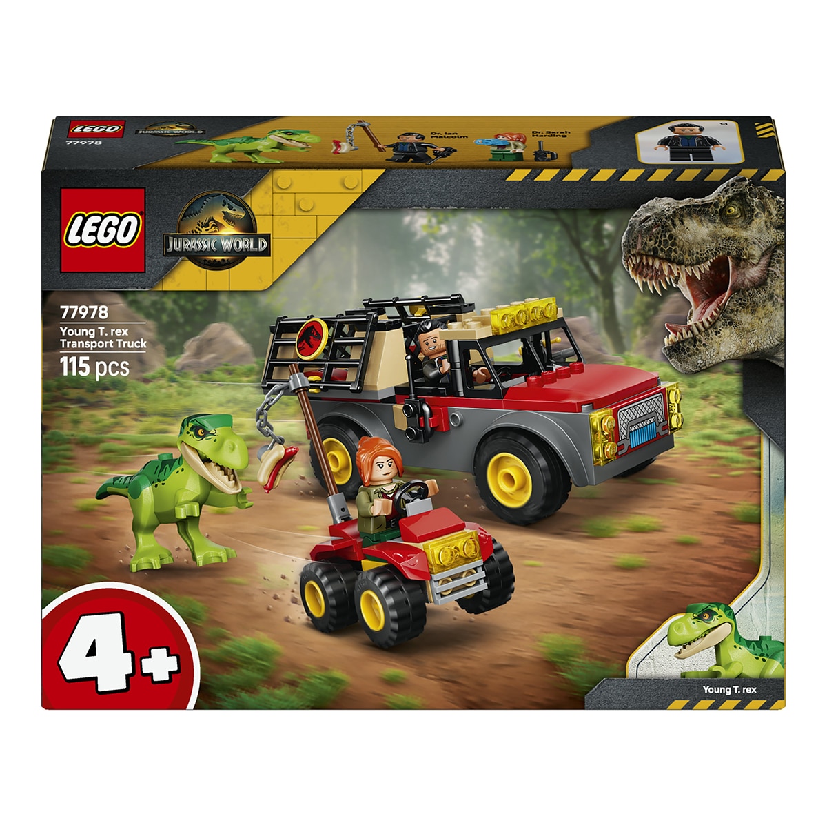 Imagem 0 de Carrinha de Transporte de T. rex Jovem LEGO® Jurassic World