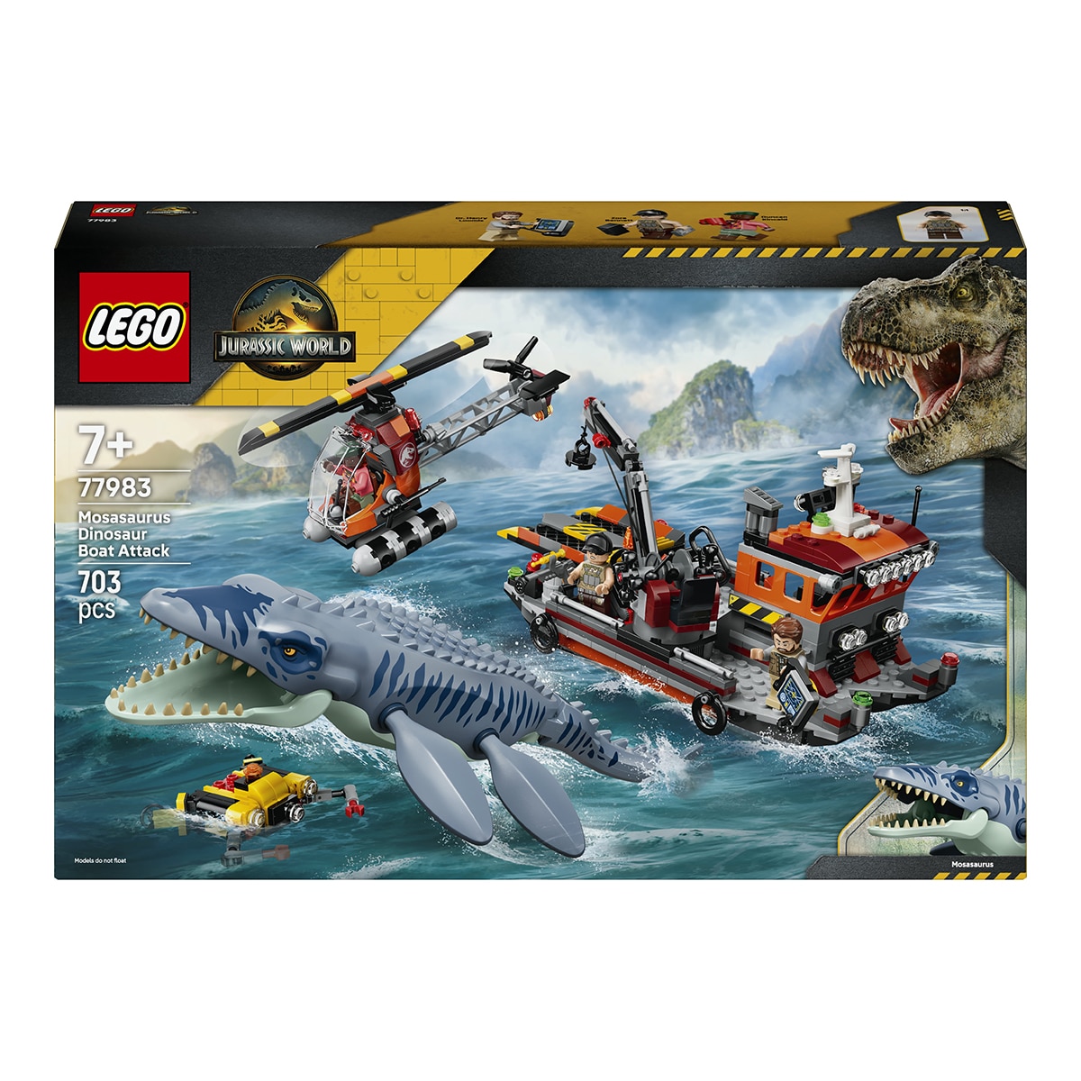 Imagem 0 de Ataque ao Barco do Mosassauro LEGO® Jurassic World