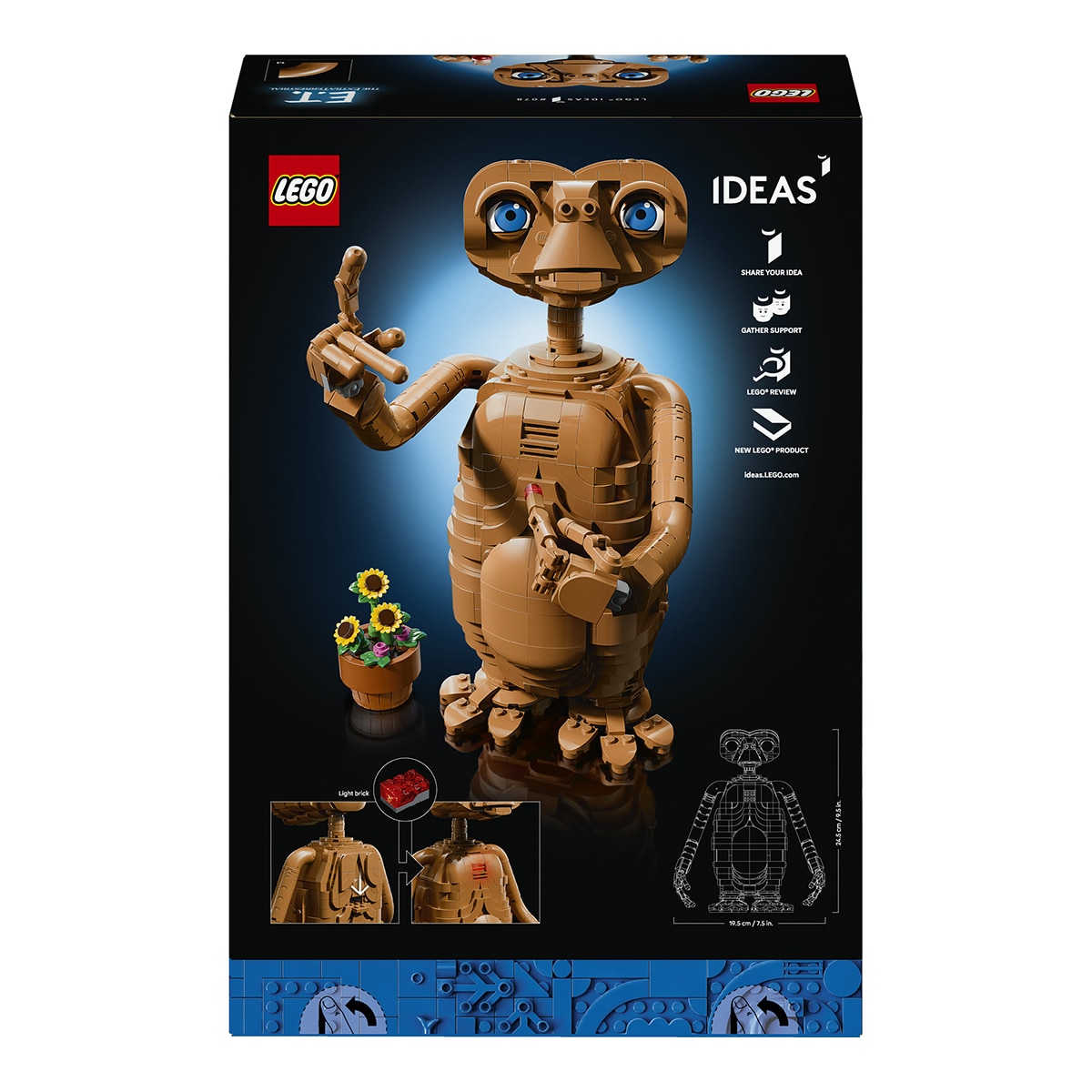 E.T. the Extra-Terrestrial LEGO® Ideas 7