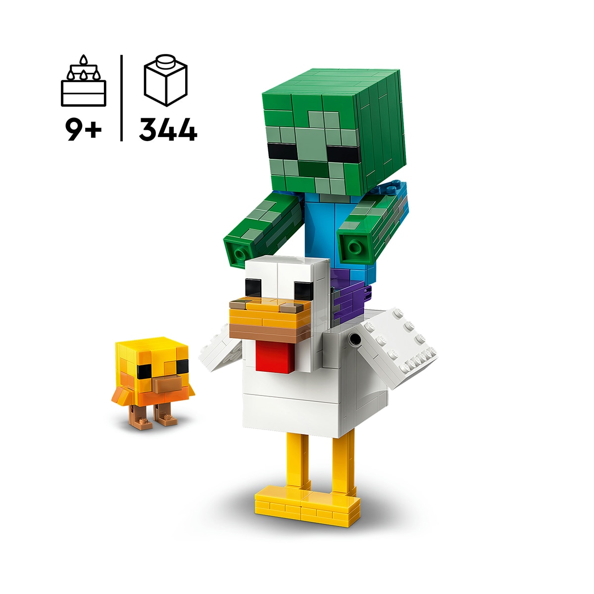 Juego de construcción Jinete de Gallina - LEGO Minecraft - 21582 3