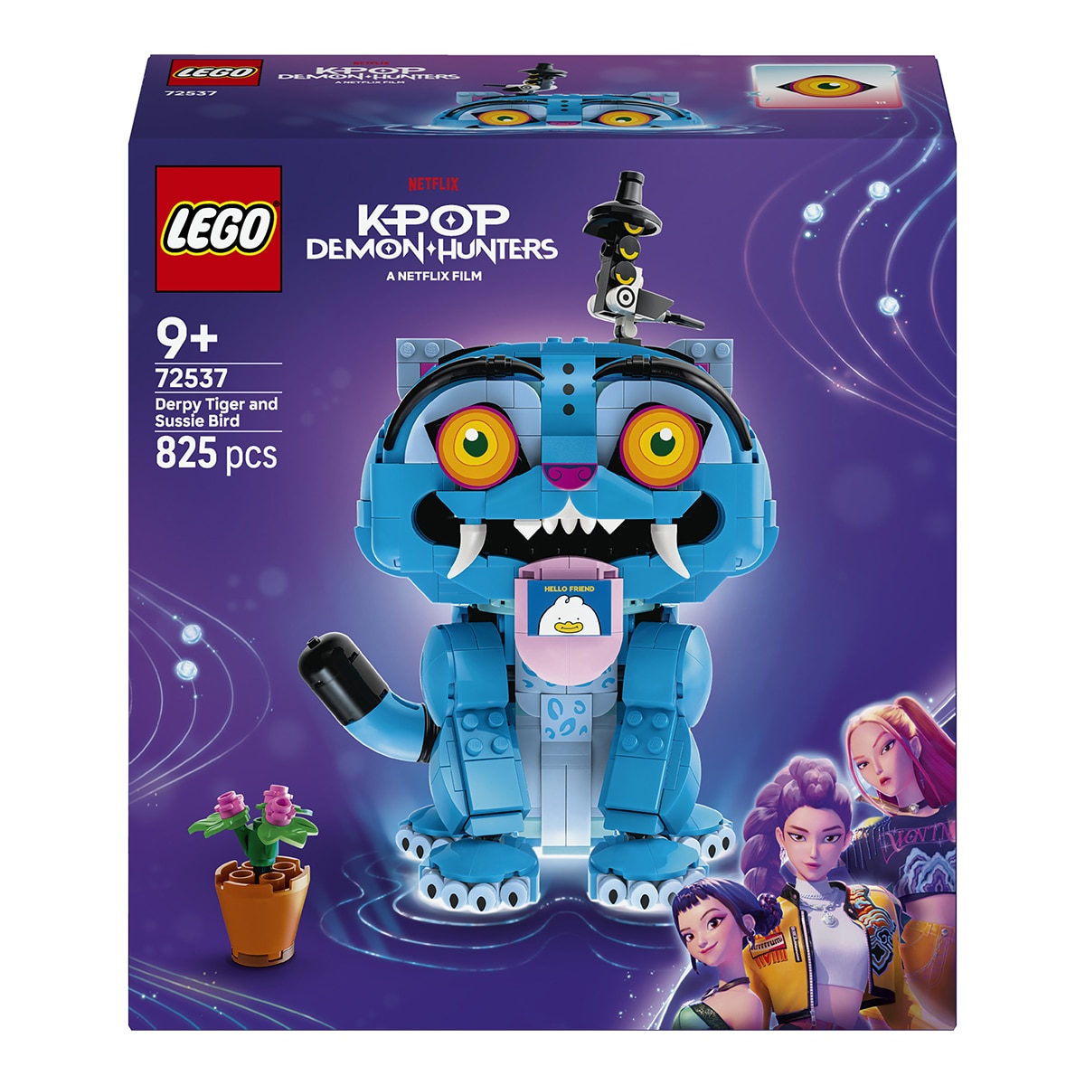 Imagen 0 de Juego de construcción Derpy Tiger y Sussie Bird - LEGO KPop Demon Hunters - 72537