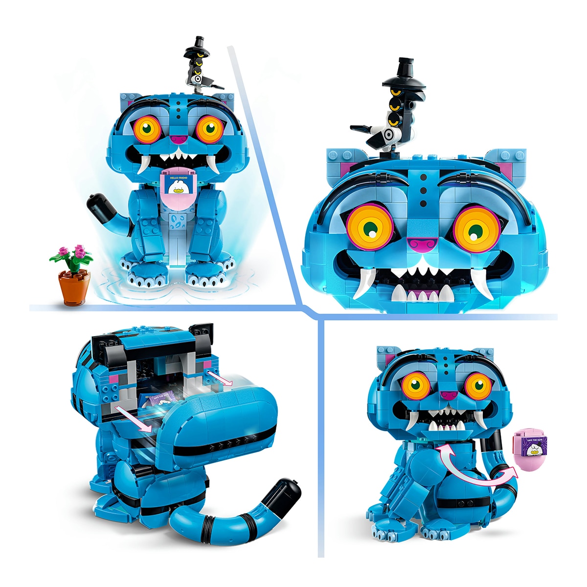 Juego de construcción Derpy Tiger y Sussie Bird - LEGO KPop Demon Hunters - 72537 5