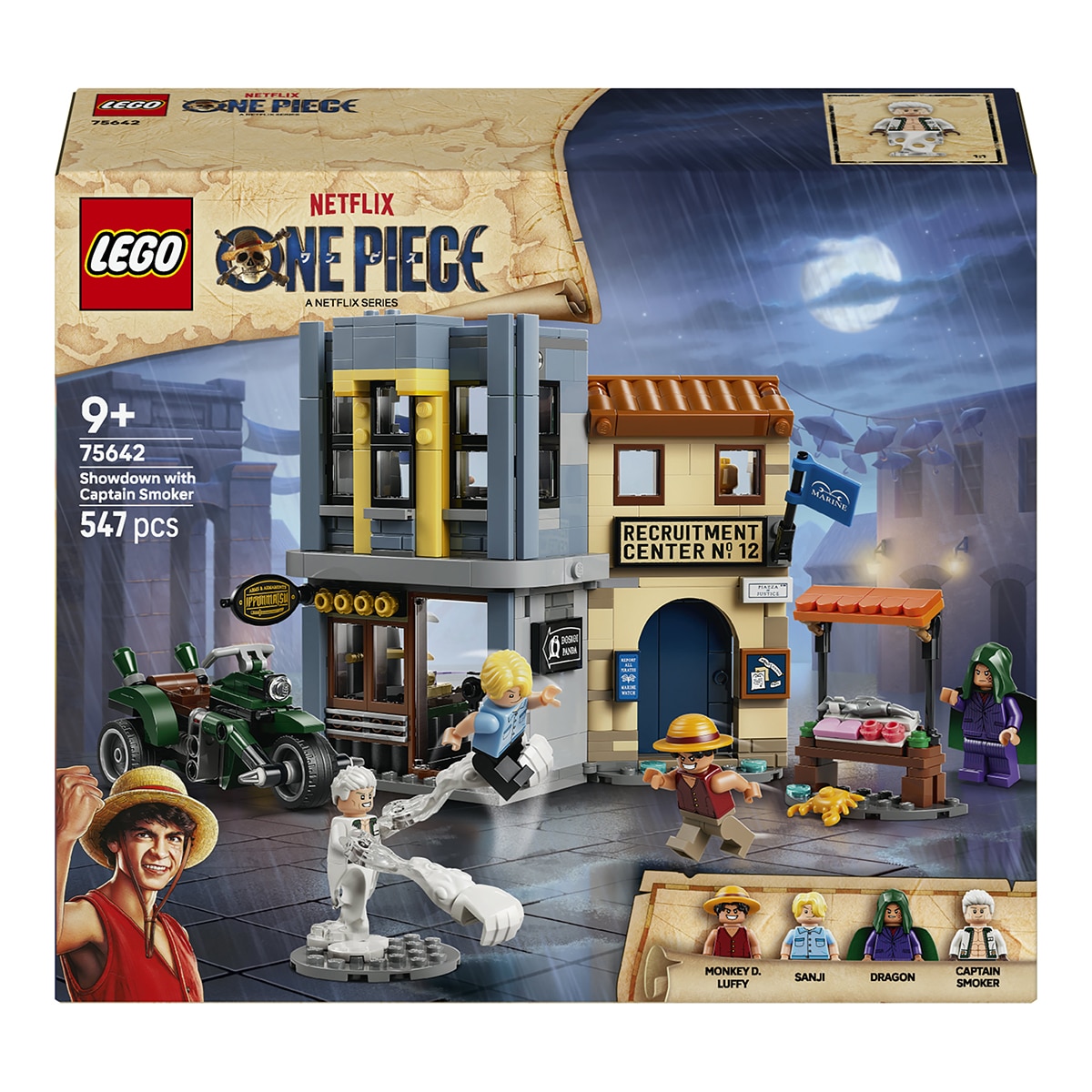 Imagem 0 de Confronto com o Capitão Smoker LEGO® ONE PIECE