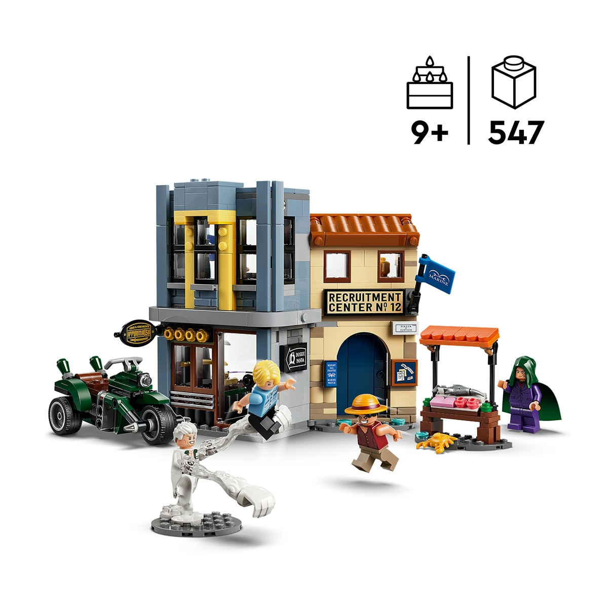 Confronto com o Capitão Smoker LEGO® ONE PIECE 3