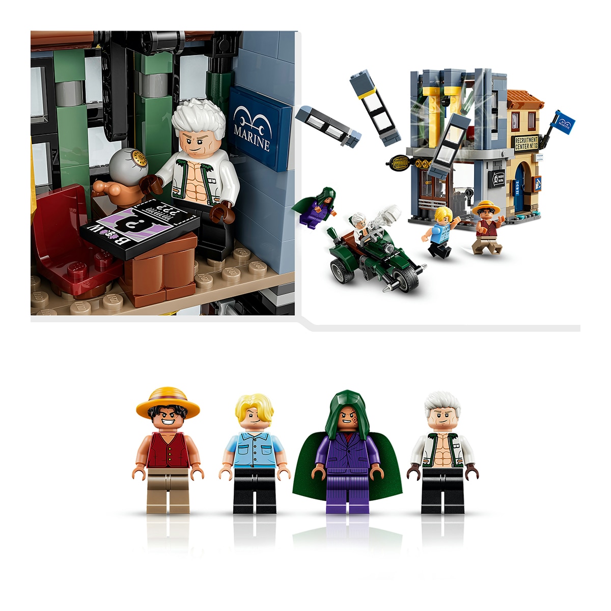 Confronto com o Capitão Smoker LEGO® ONE PIECE 5