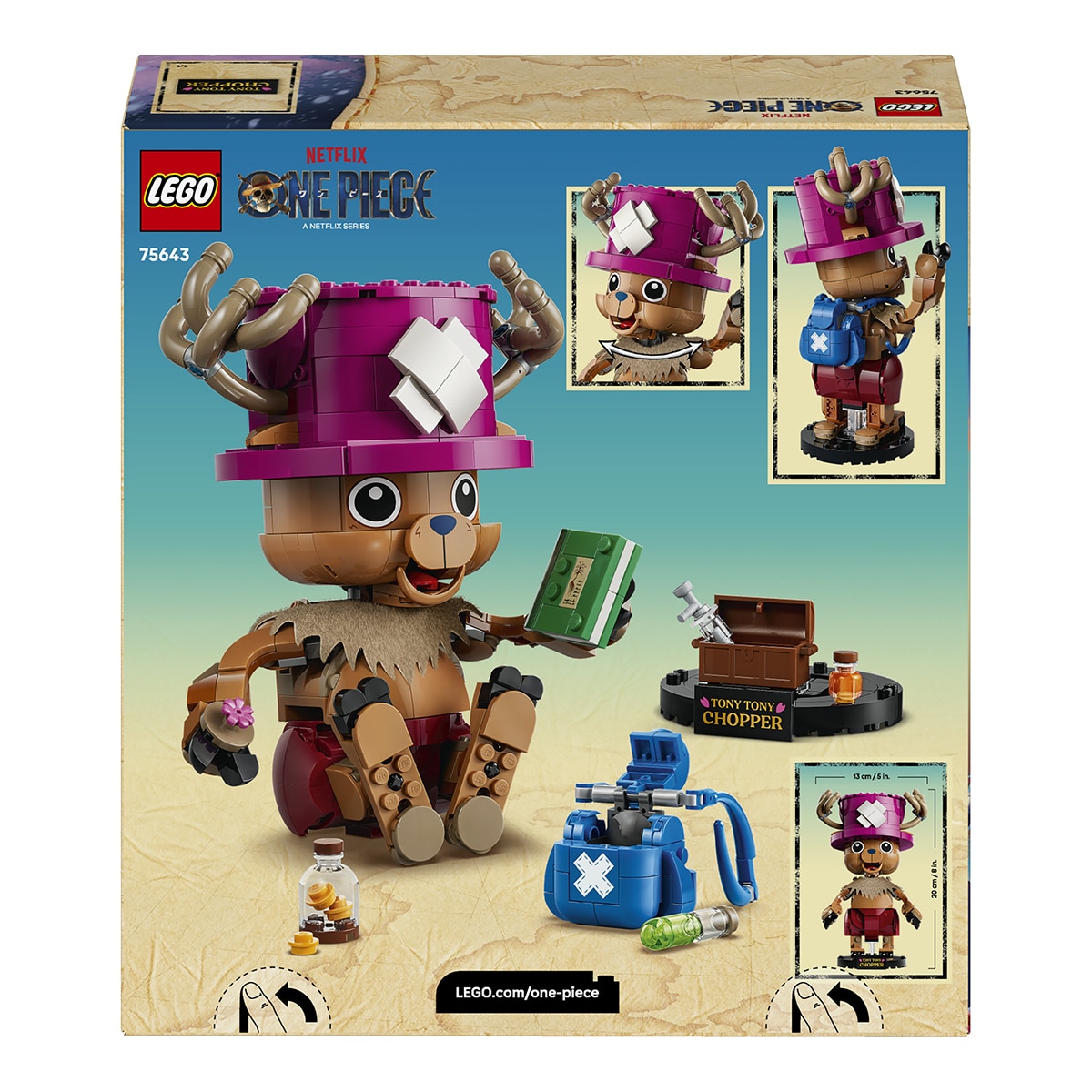 Juego de construcción Tony Tony Chopper - LEGO ONE PIECE - 75643 8