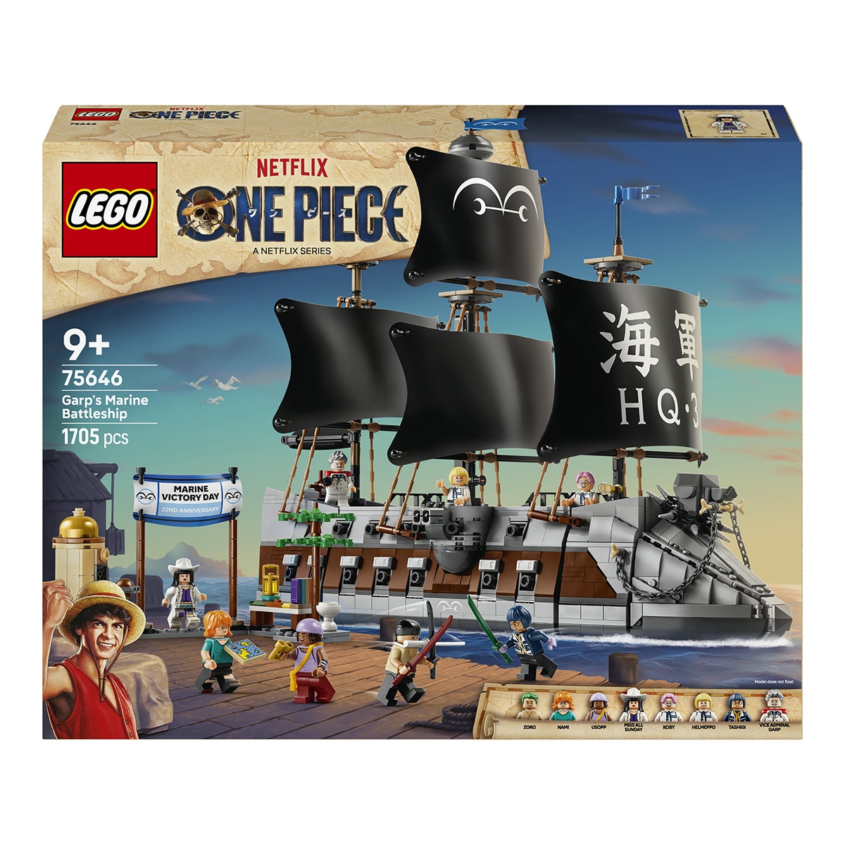 Imagem 0 de Navio de Guerra da Marinha do Garp LEGO® ONE PIECE