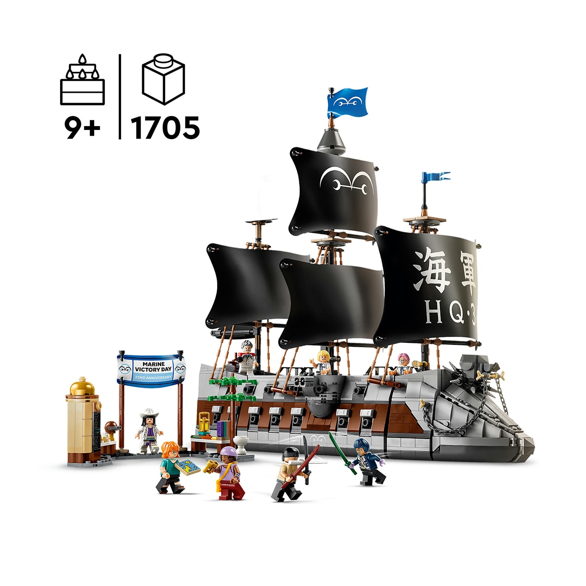 Juego de construcción Barco de la Marina de Garp - LEGO ONE PIECE - 75646 4