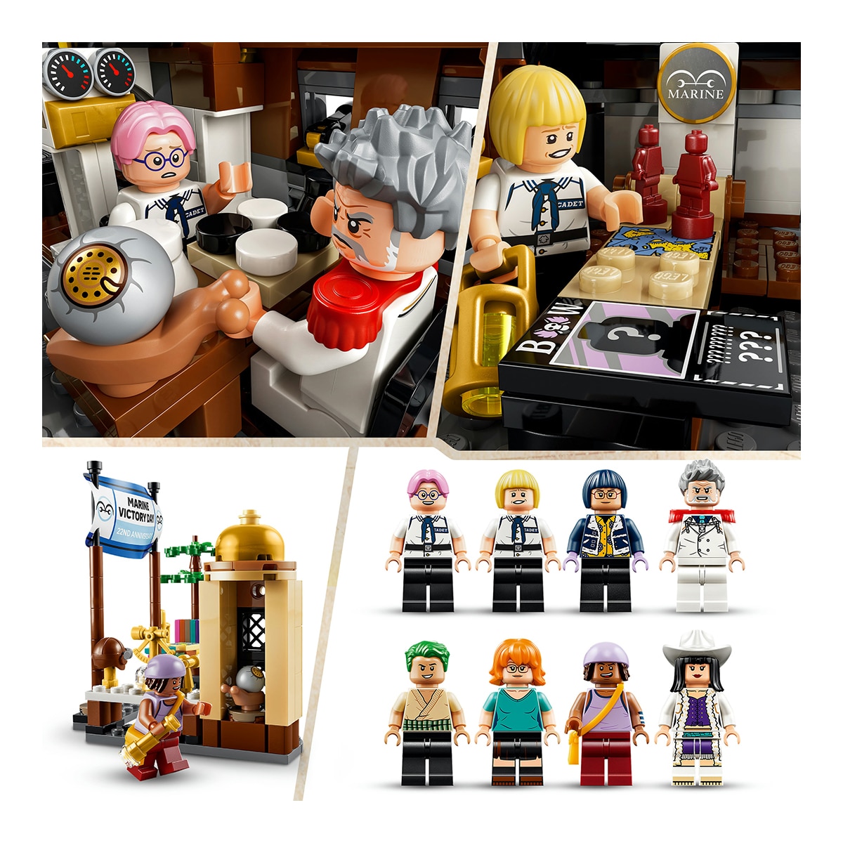 Juego de construcción Barco de la Marina de Garp - LEGO ONE PIECE - 75646 6