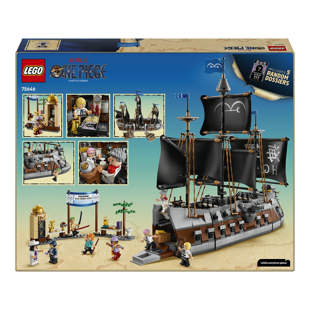 Juego de construcción Barco de la Marina de Garp - LEGO ONE PIECE - 75646 9