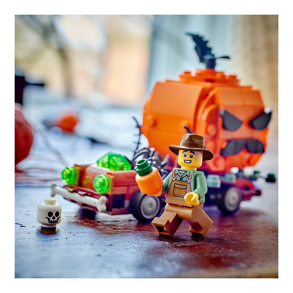 Juego de construcción Jack-O'-Lantern Pickup Truck - LEGO Seasons and Occasion - 40822 7