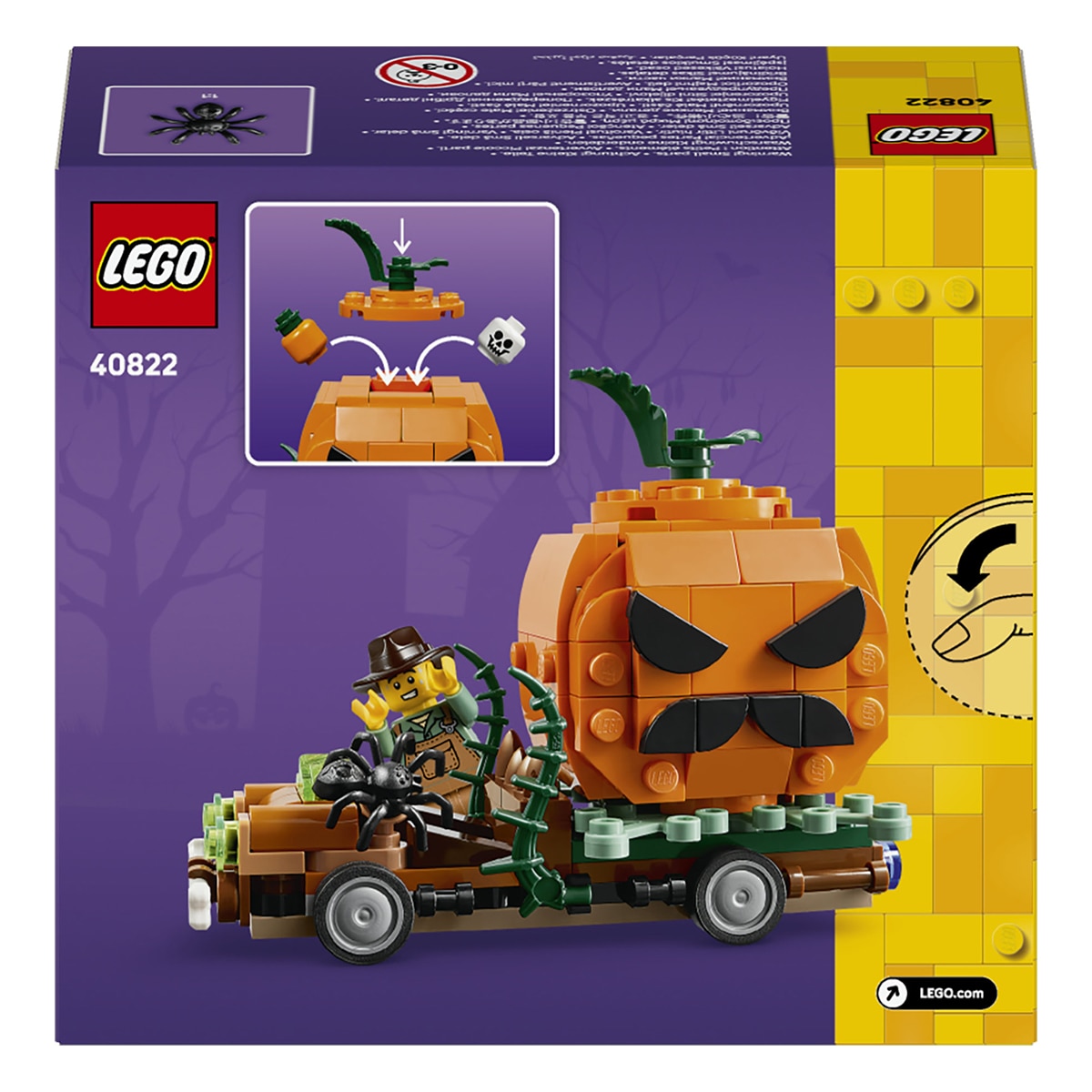 Juego de construcción Jack-O'-Lantern Pickup Truck - LEGO Seasons and Occasion - 40822 9