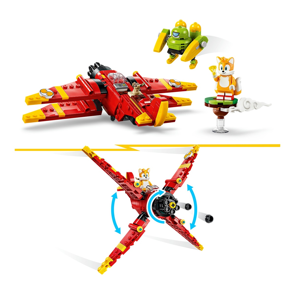 Tornado-1 do Tails LEGO® Sonic 4