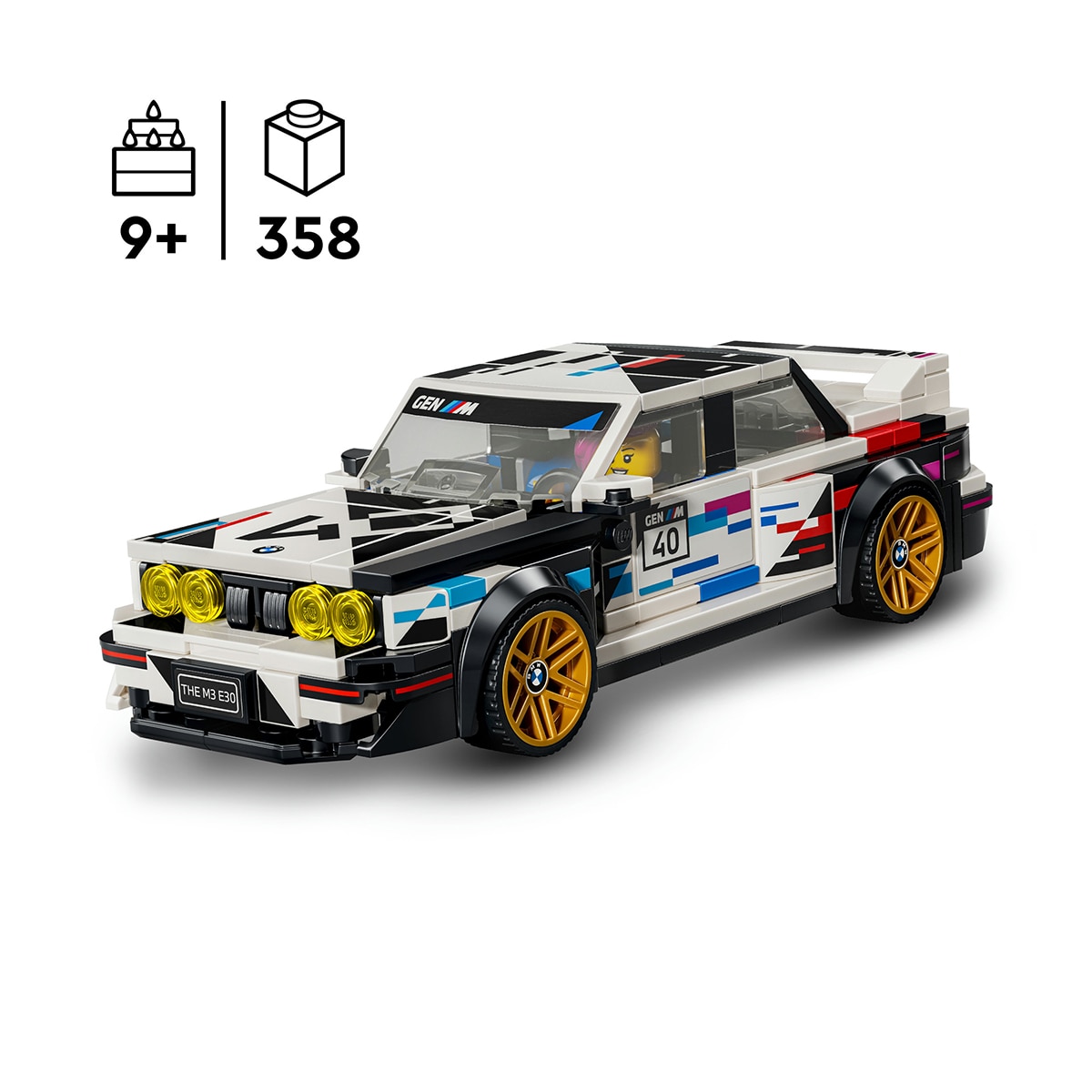 Juego de construcción BMW M3 (E30) - LEGO Speed Champions - 77263 4