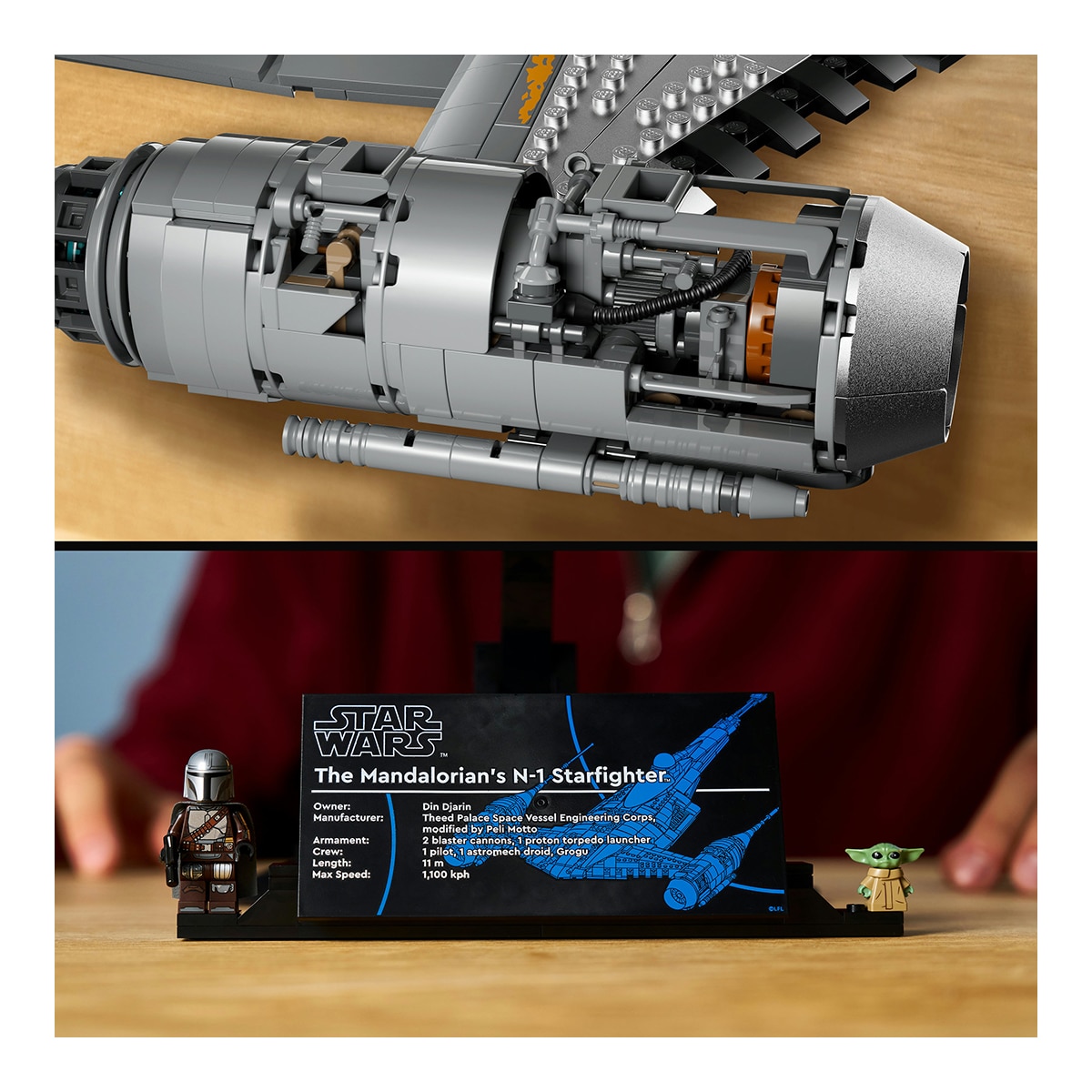Starfighter™ N-1 do Mandalorian LEGO® Star Wars™ 5