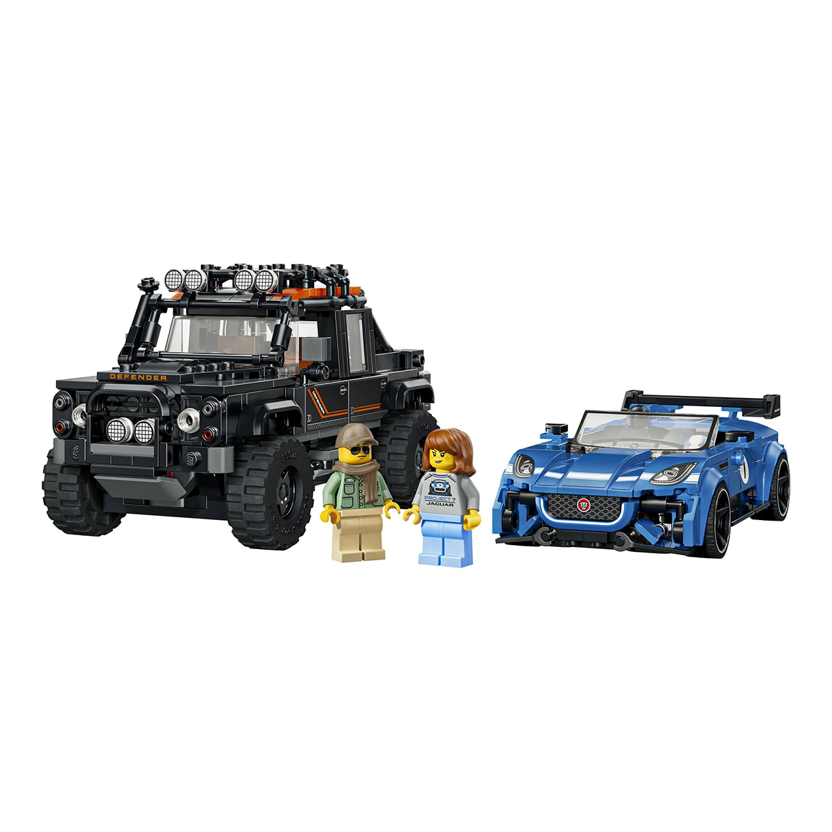 Jaguar Project 7 e Land Rover Defender LEGO® Speed Champions 7