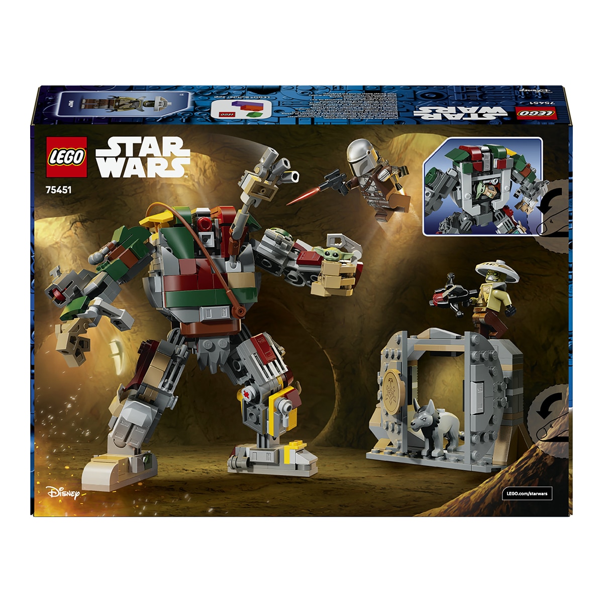 Duelo do Droide Sentinela no Palácio de Hutt LEGO® Star Wars™ 4