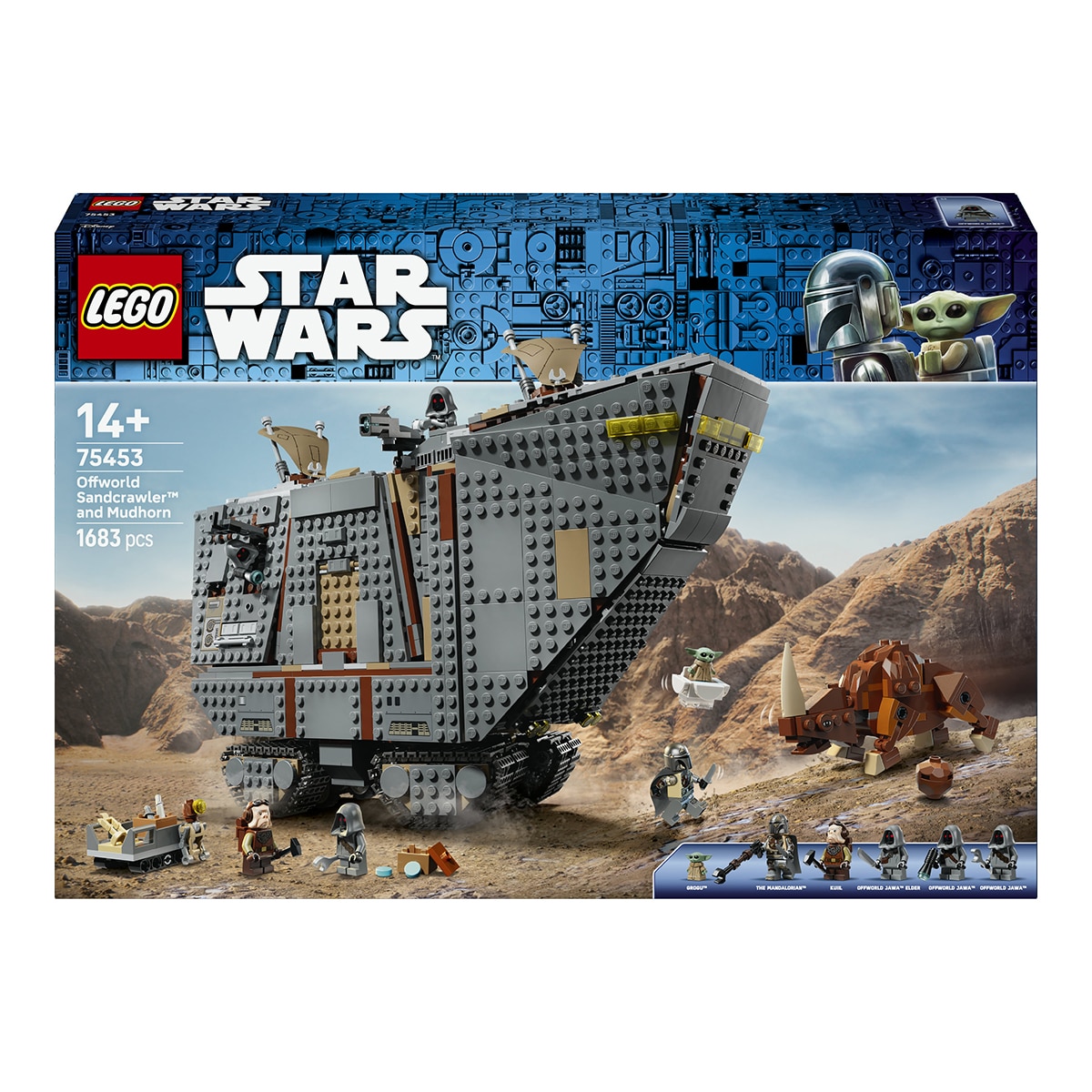 Imagem 0 de Sandcrawler™ Offworld e Mudhorn LEGO® Star Wars™