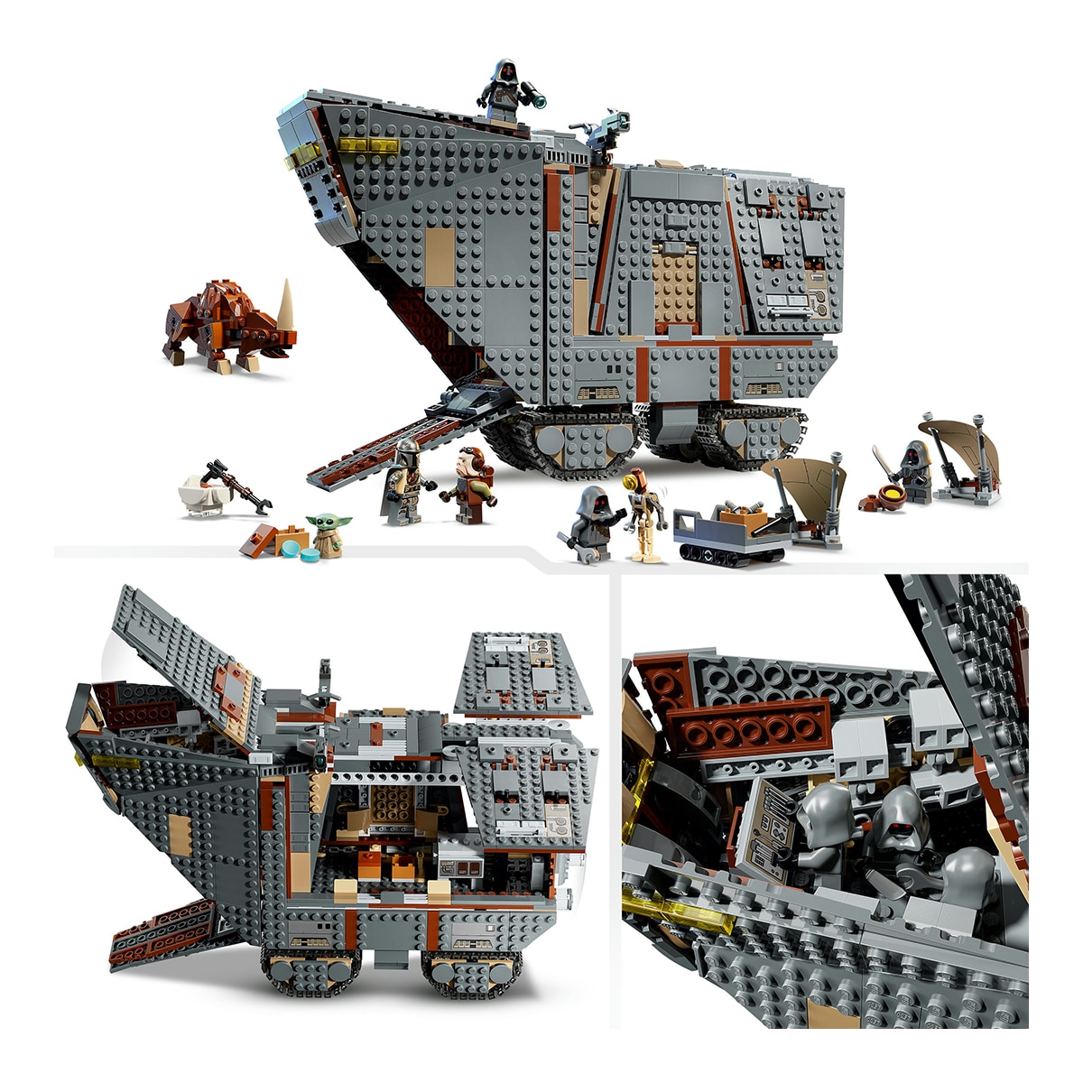 Sandcrawler™ Offworld e Mudhorn LEGO® Star Wars™ 4