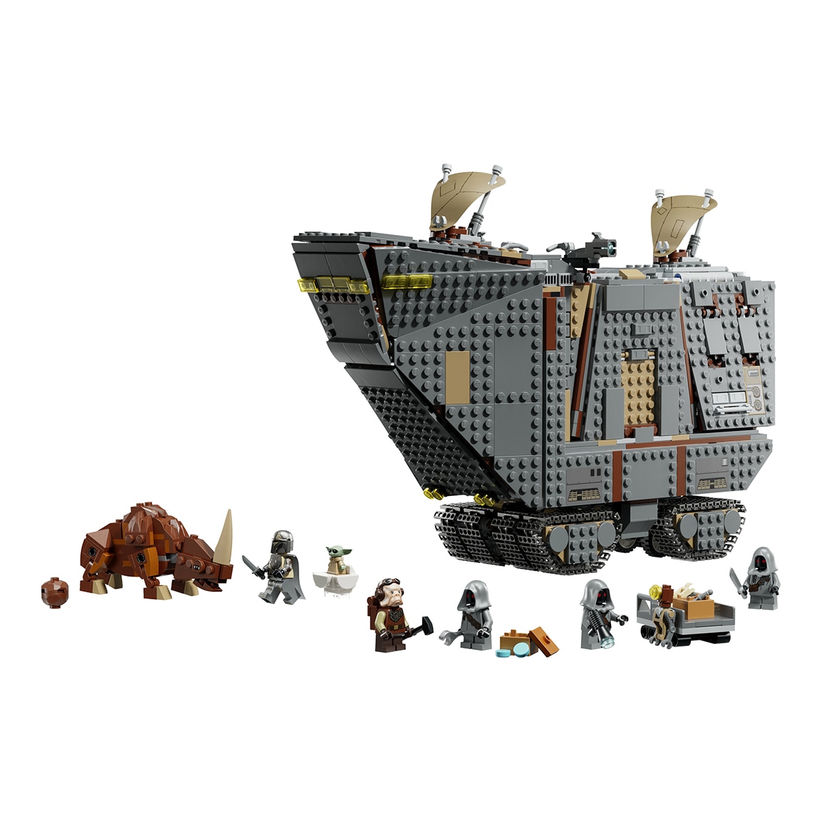 Sandcrawler™ Offworld e Mudhorn LEGO® Star Wars™ 7