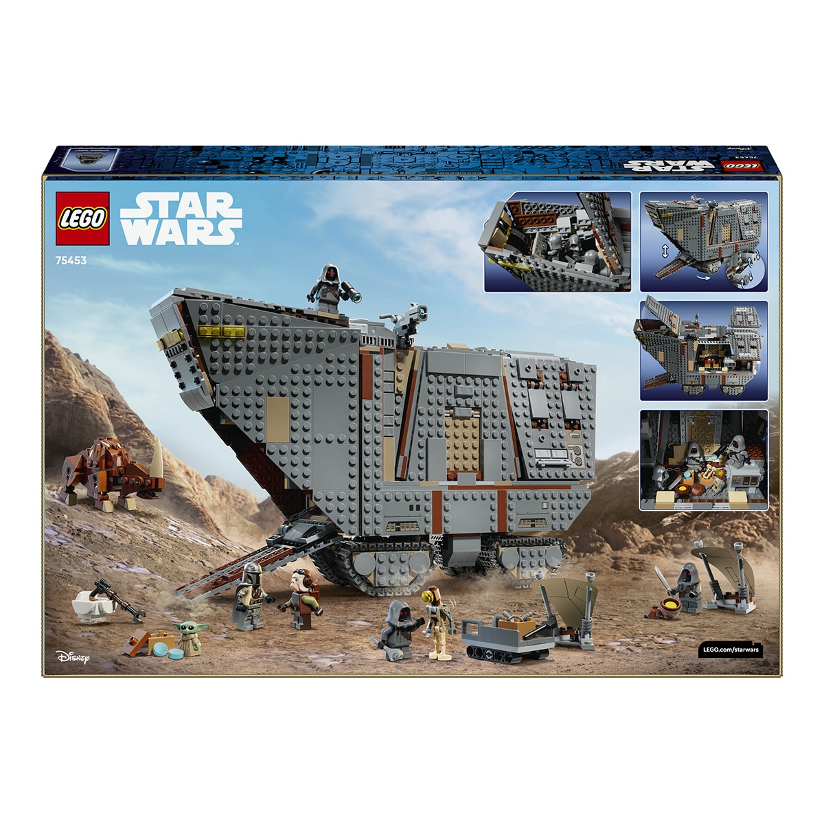 Sandcrawler™ Offworld e Mudhorn LEGO® Star Wars™ 8