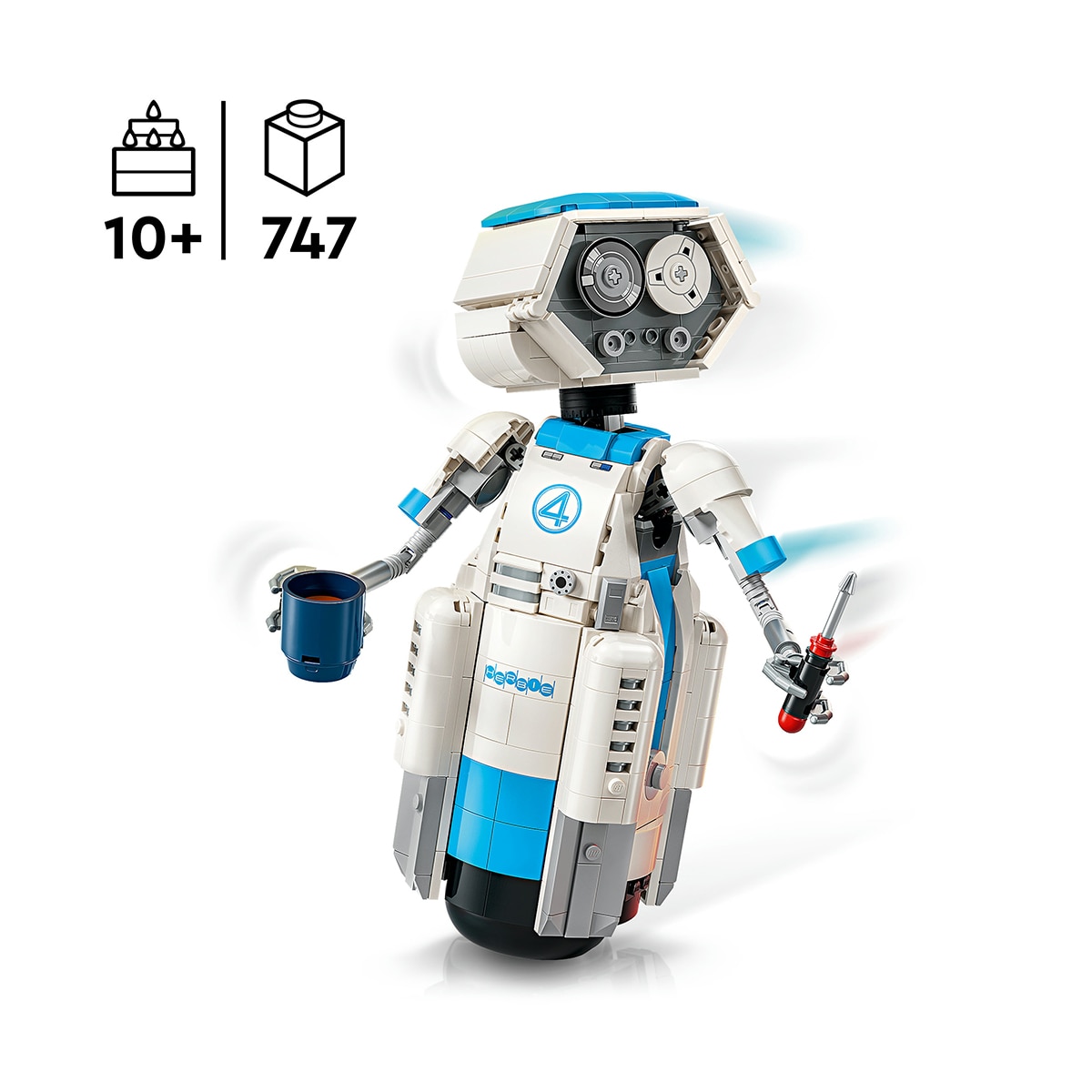 O Quarteto Fantástico – H.E.R.B.I.E. LEGO® | Marvel 3