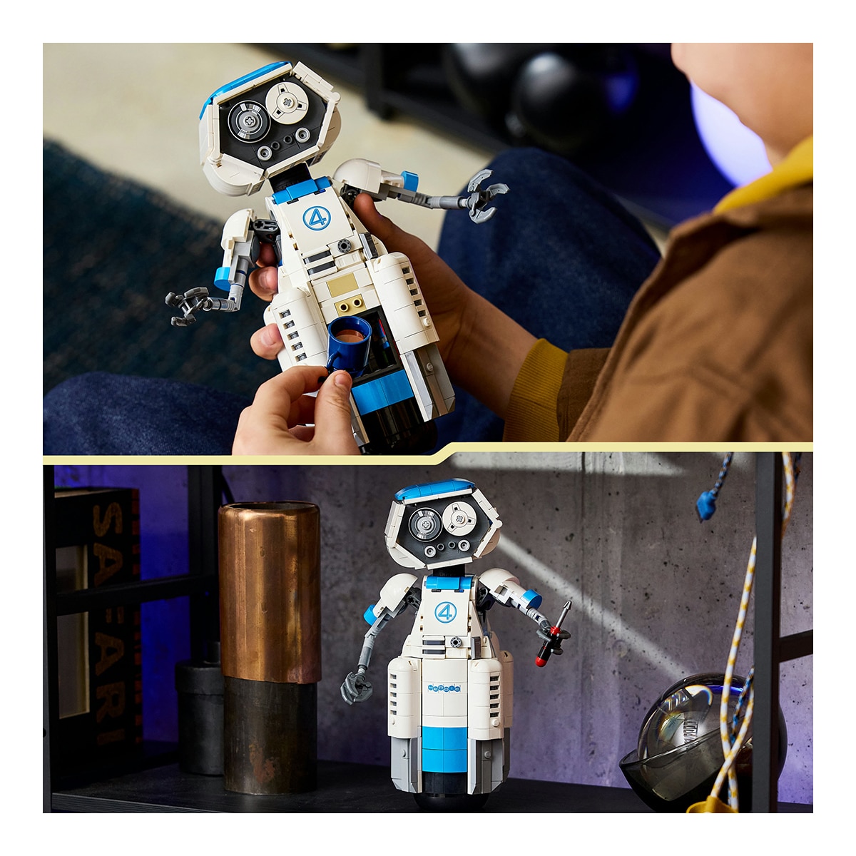 O Quarteto Fantástico – H.E.R.B.I.E. LEGO® | Marvel 6