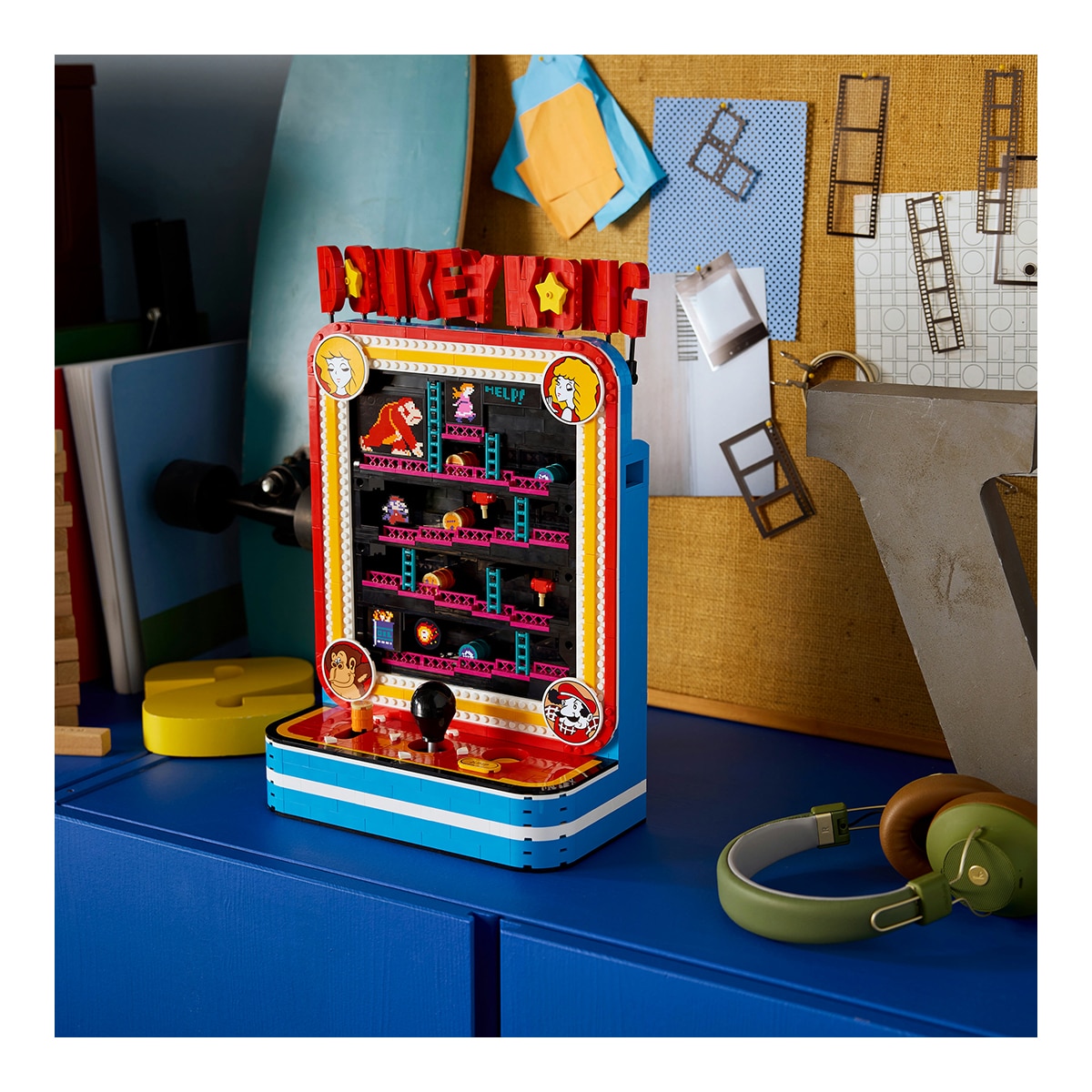 Máquina de arcada do Donkey Kong™ LEGO® Super Mario 4