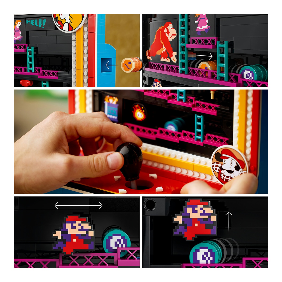 Máquina de arcada do Donkey Kong™ LEGO® Super Mario 5
