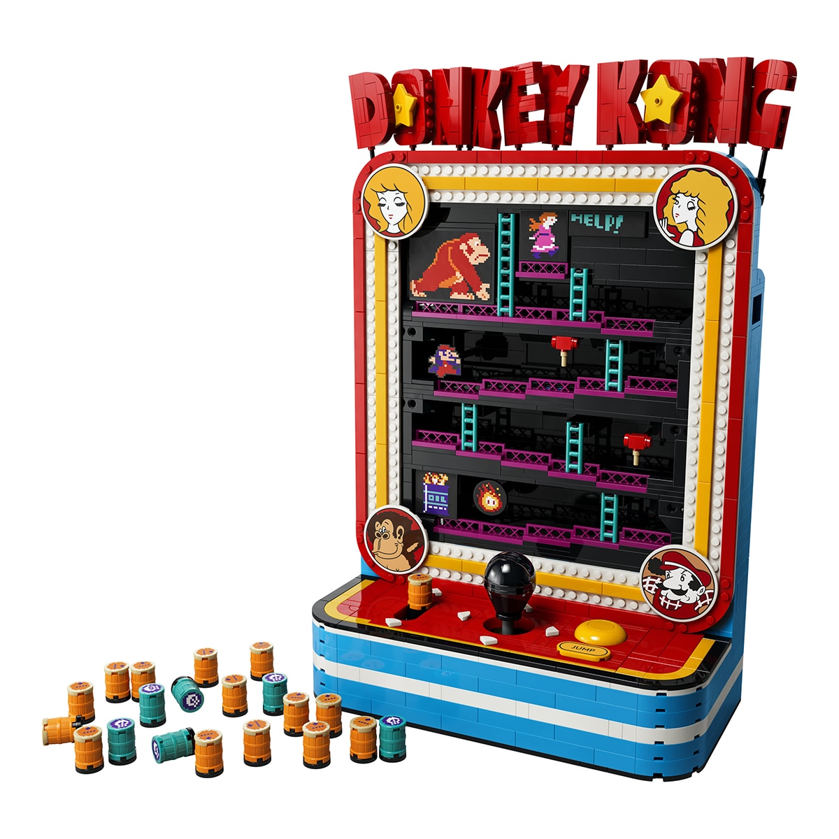 Máquina de arcada do Donkey Kong™ LEGO® Super Mario 7