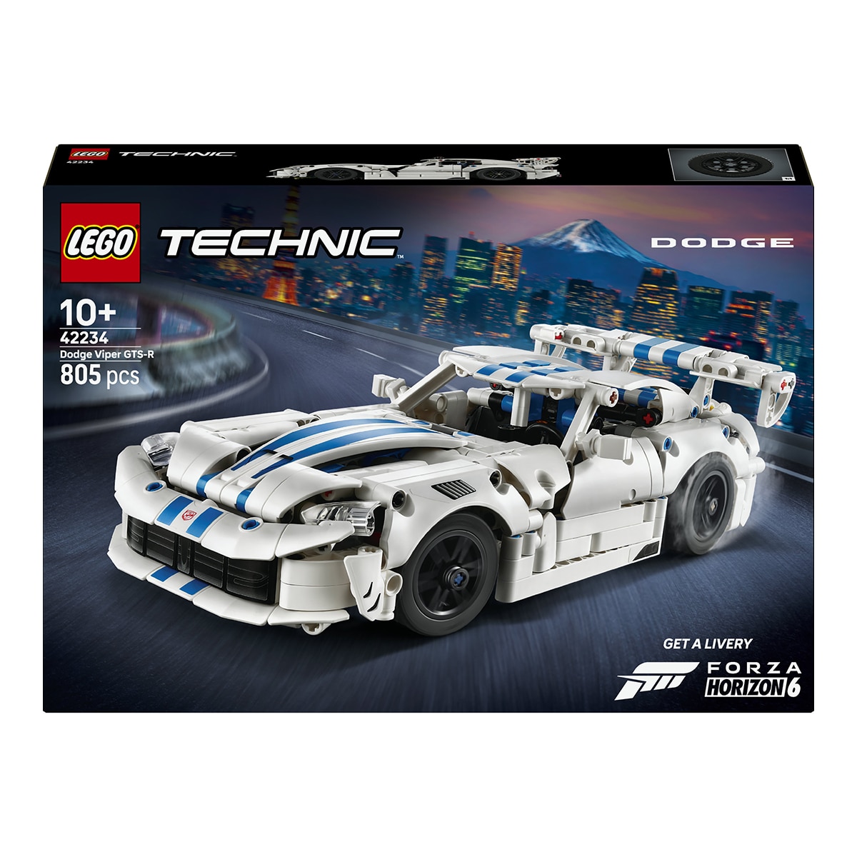 Imagen 1 de Juego de construcción Deportivo Dodge Viper GTS-R - LEGO Technic - 42234