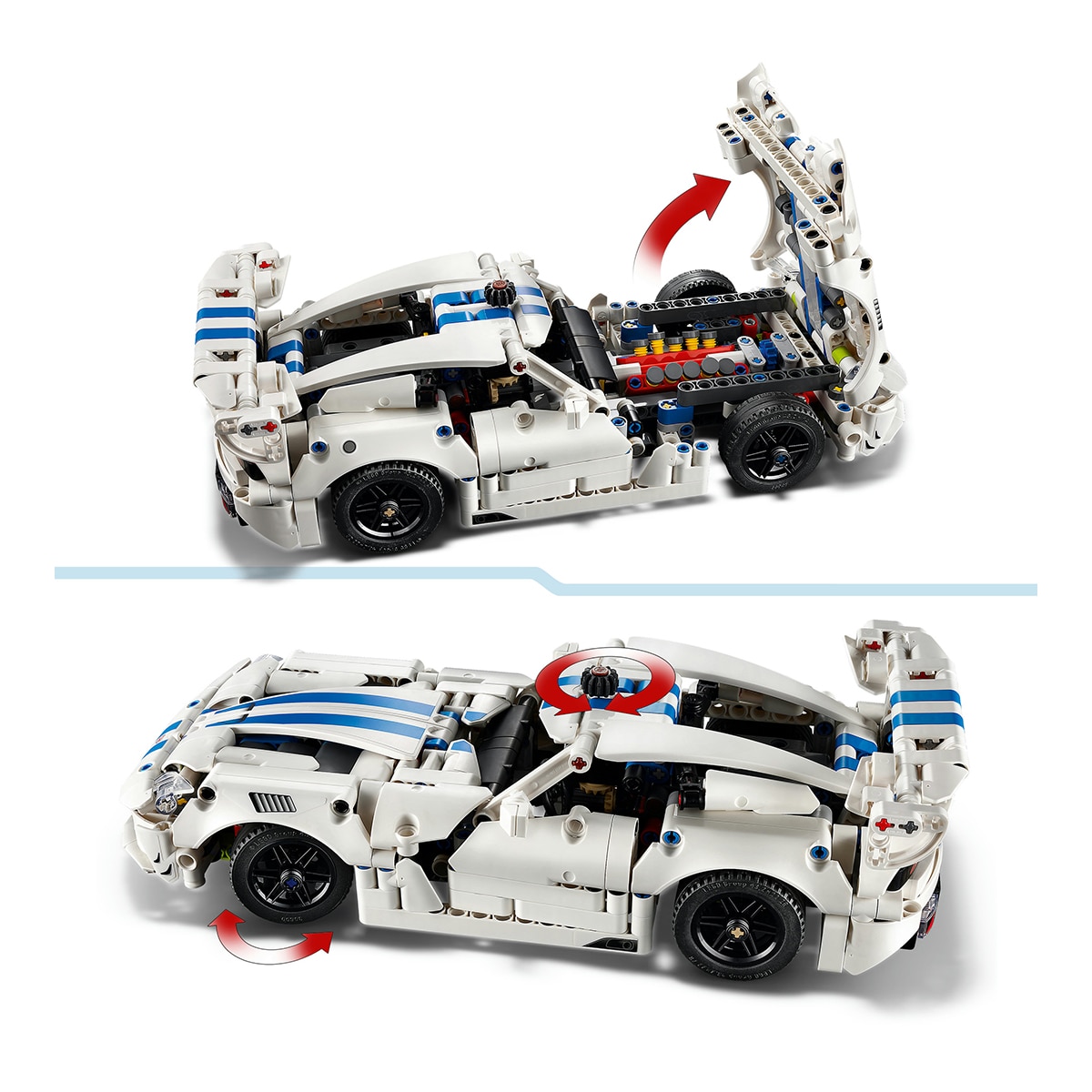 Imagen 5 de Juego de construcción Deportivo Dodge Viper GTS-R - LEGO Technic - 42234