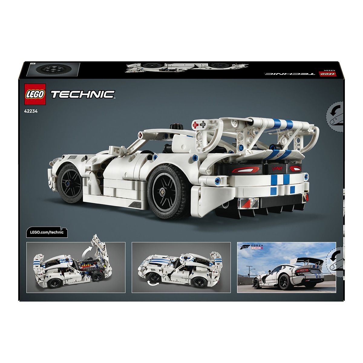 Imagen 7 de Juego de construcción Deportivo Dodge Viper GTS-R - LEGO Technic - 42234
