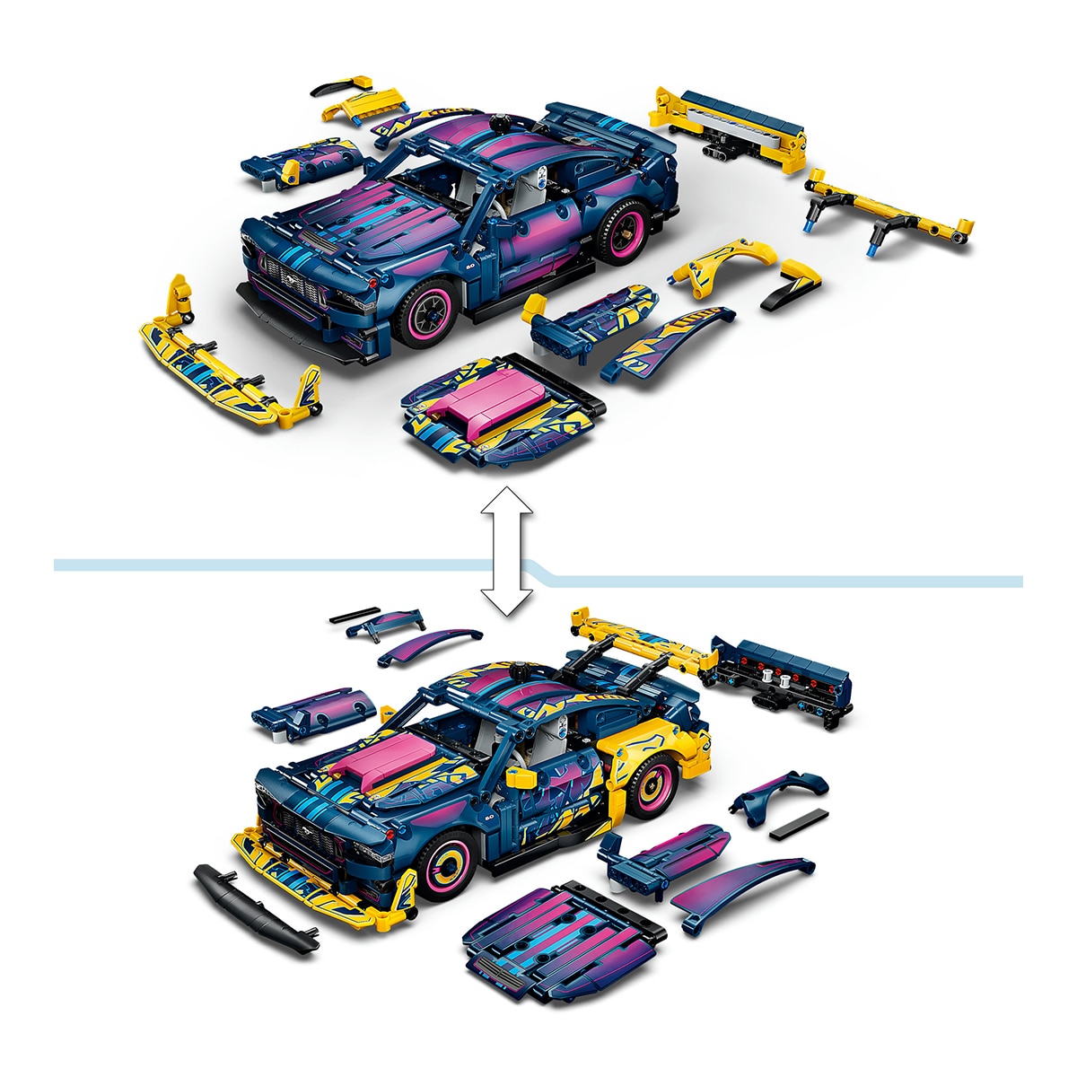 Imagen 6 de Juego de construcción Taller de Tuning: Coche Ford Mustang GT - LEGO Technic - 42236