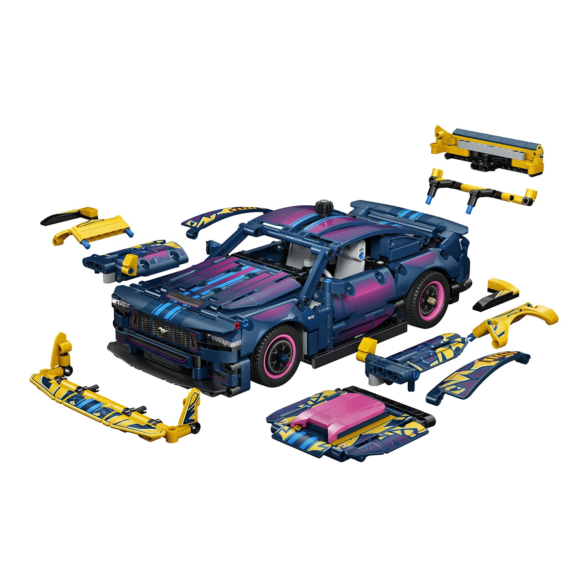 Imagen 7 de Juego de construcción Taller de Tuning: Coche Ford Mustang GT - LEGO Technic - 42236
