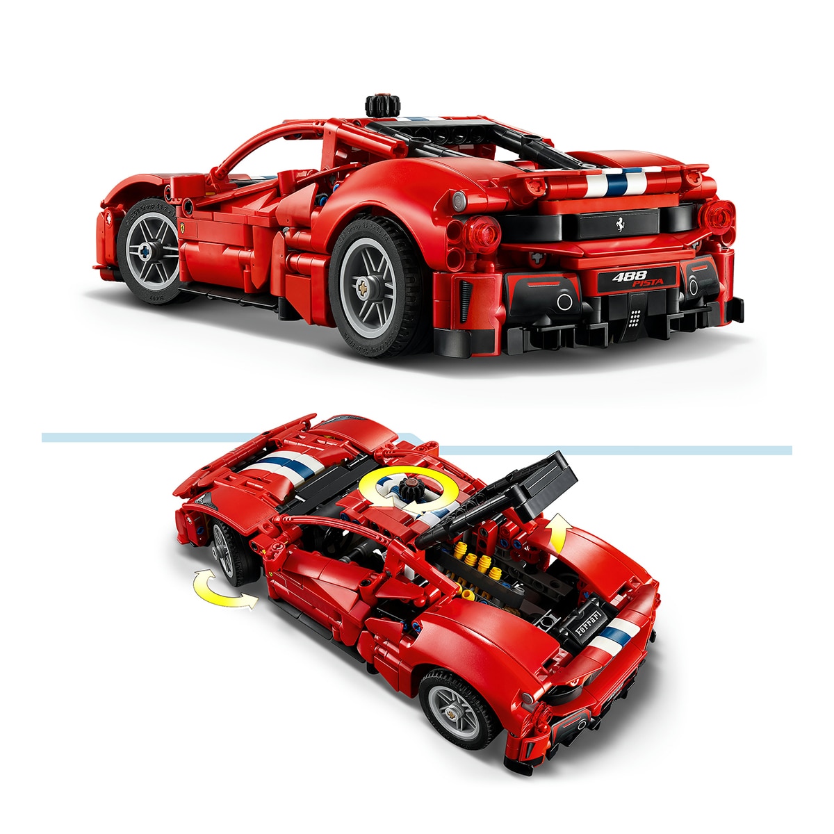 Juego de construcción Coche Ferrari 488 PISTA - LEGO Technic - 42235 5
