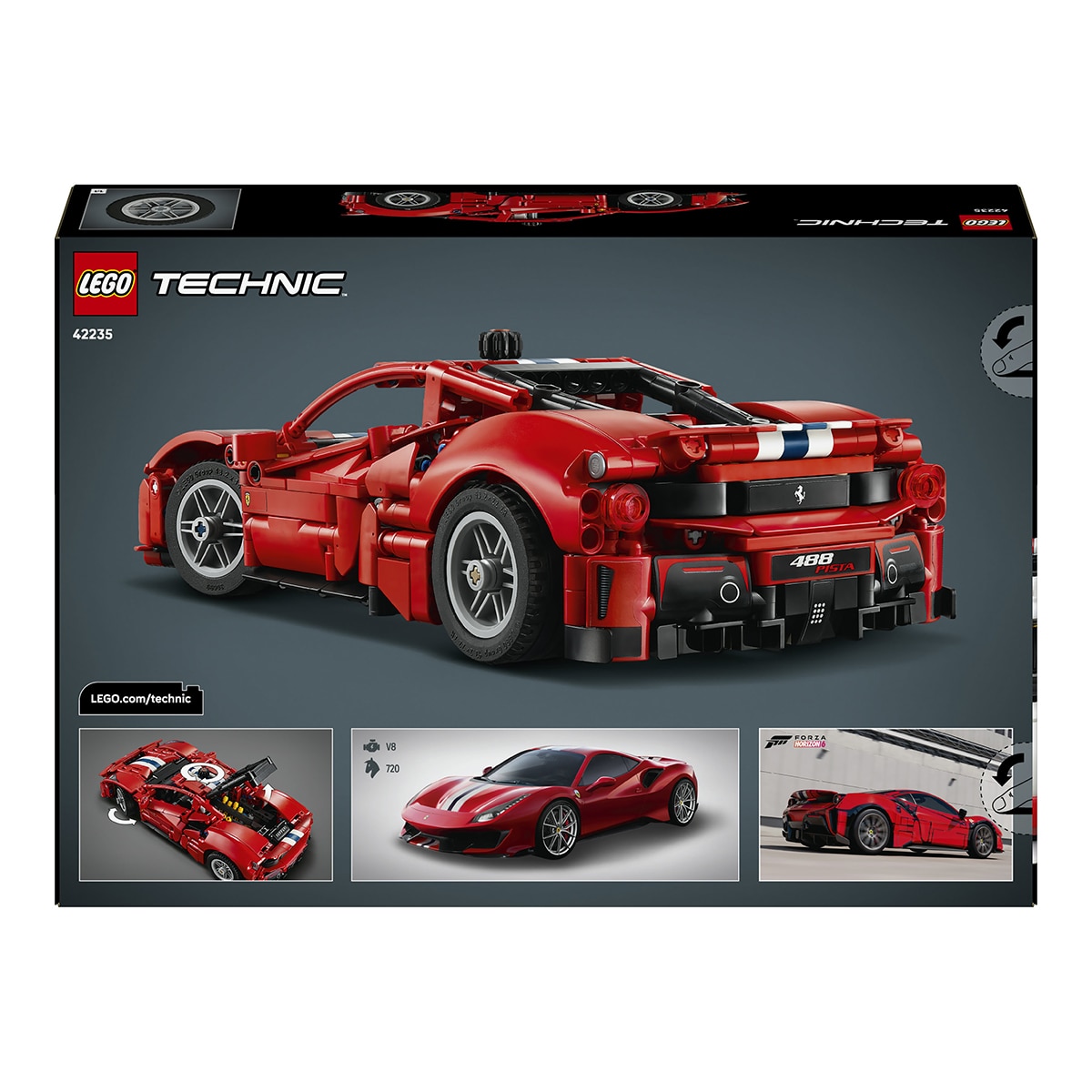 Juego de construcción Coche Ferrari 488 PISTA - LEGO Technic - 42235 7
