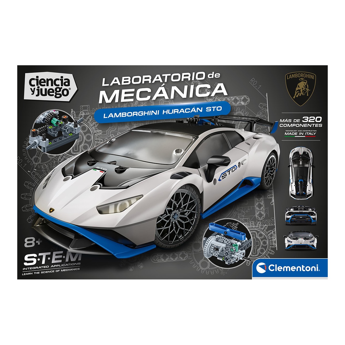 Laborghini Huracán Ciencia y Juego Laboratorio de Mecánica Clementoni 2