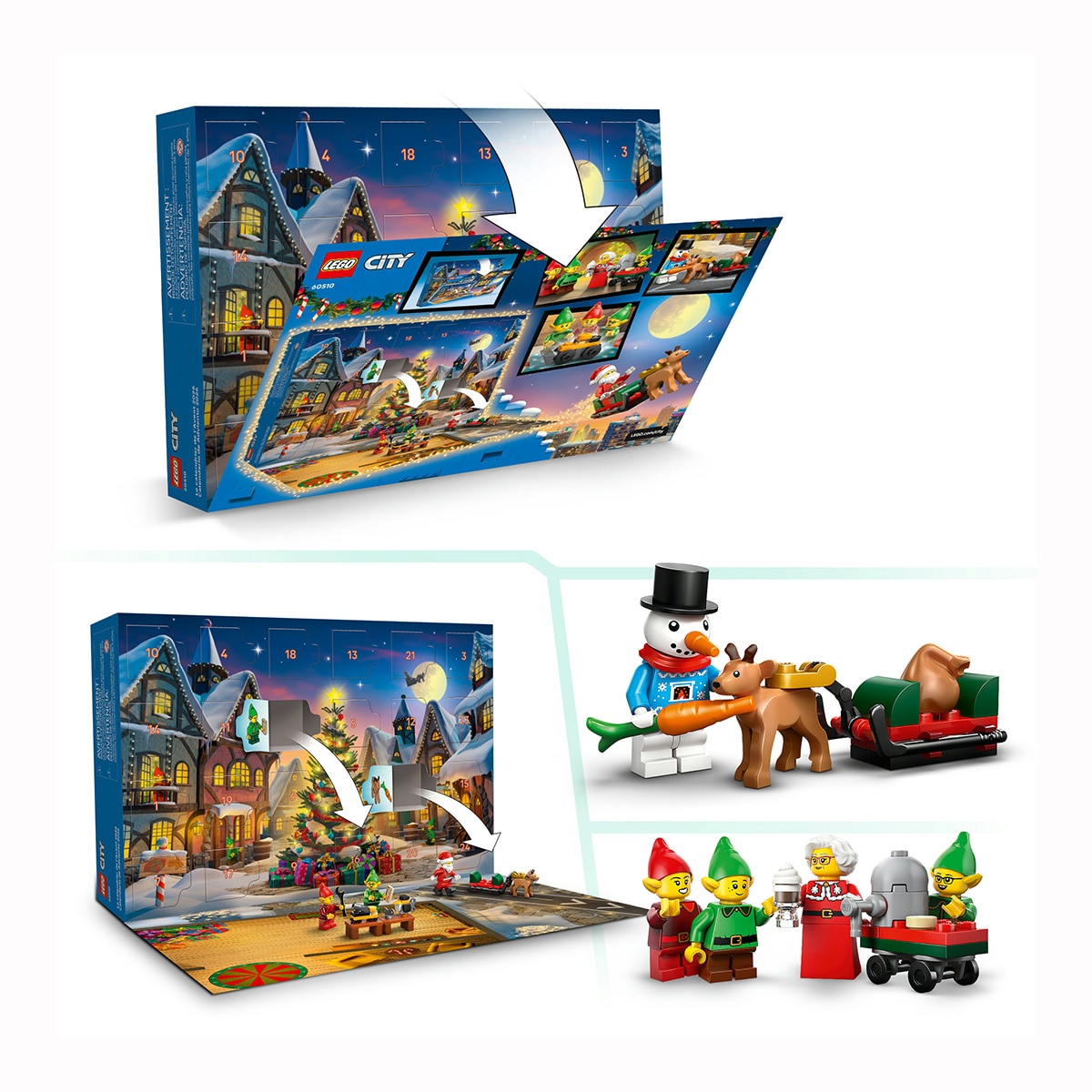 Juego de construcción Calendario de Adviento 2026 - LEGO City Occasions - 60510 4