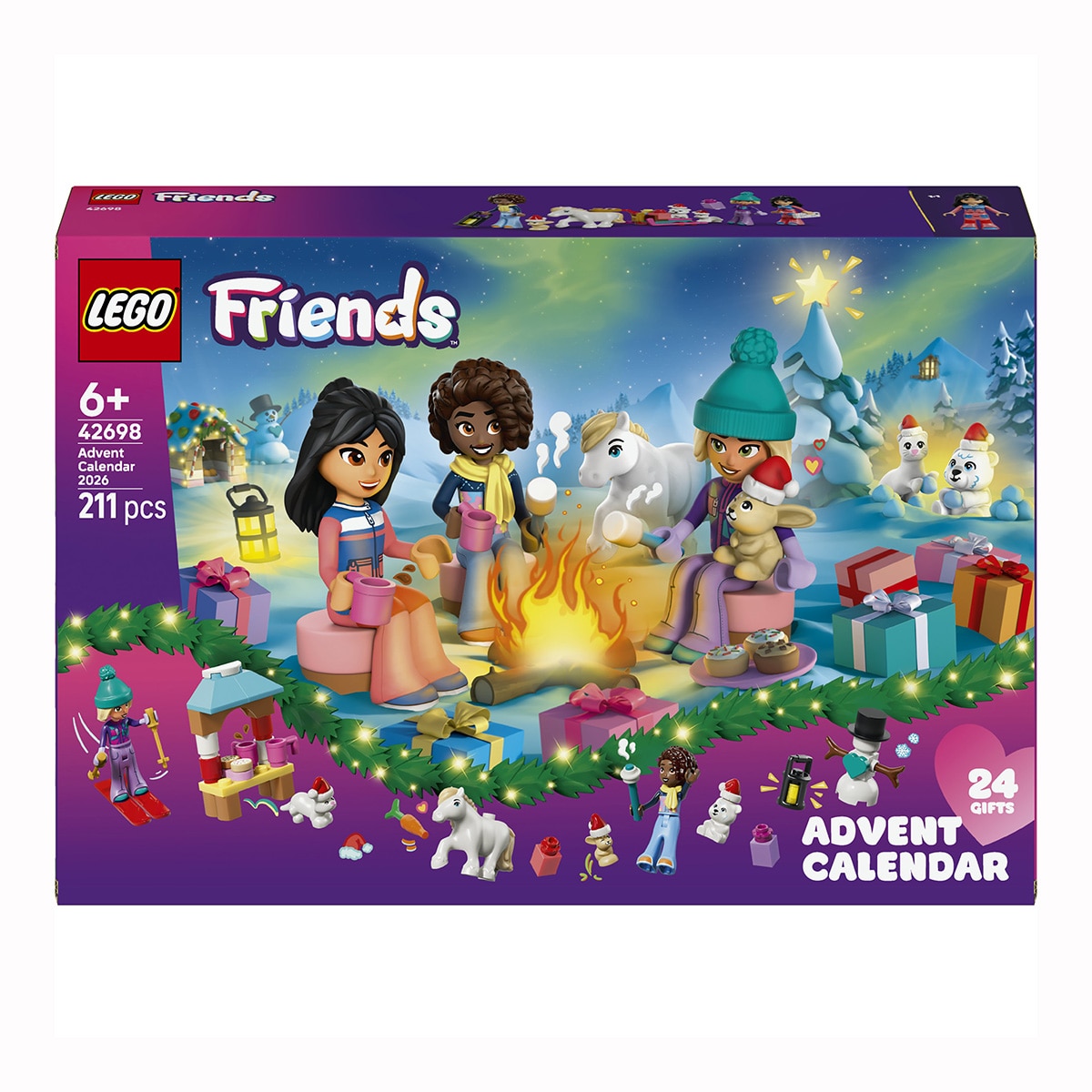 Imagen 0 de Juego de construcción Calendario de Adviento 2026 - LEGO Friends - 42698