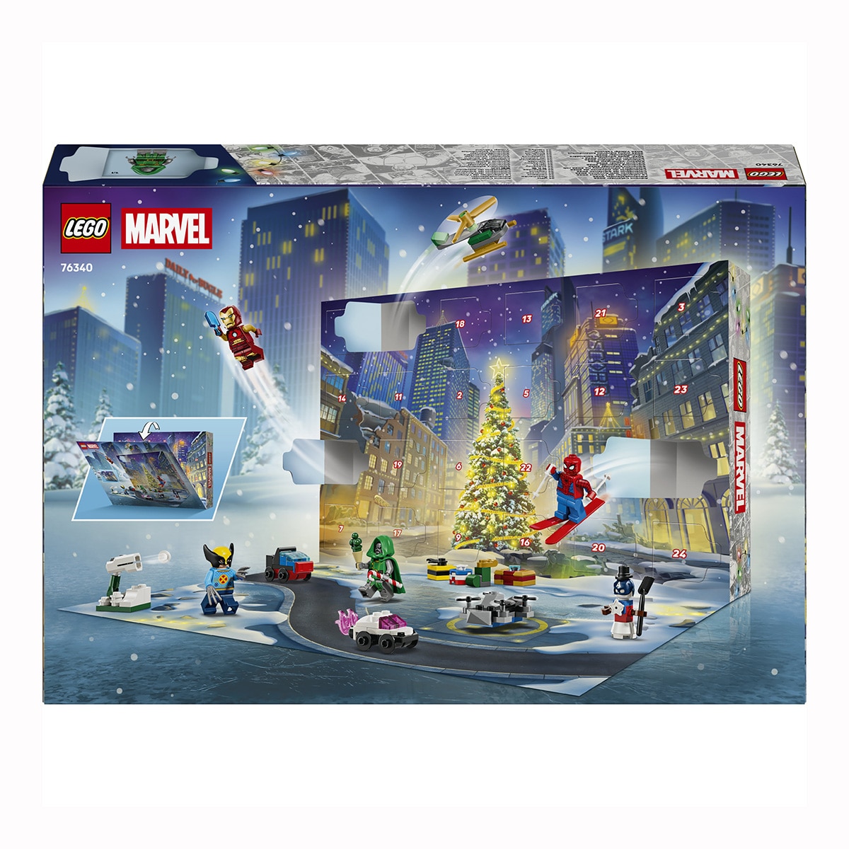 Juego de construcción Calendario de Adviento 2026 - LEGO Super Heroes Marvel - 76340 8